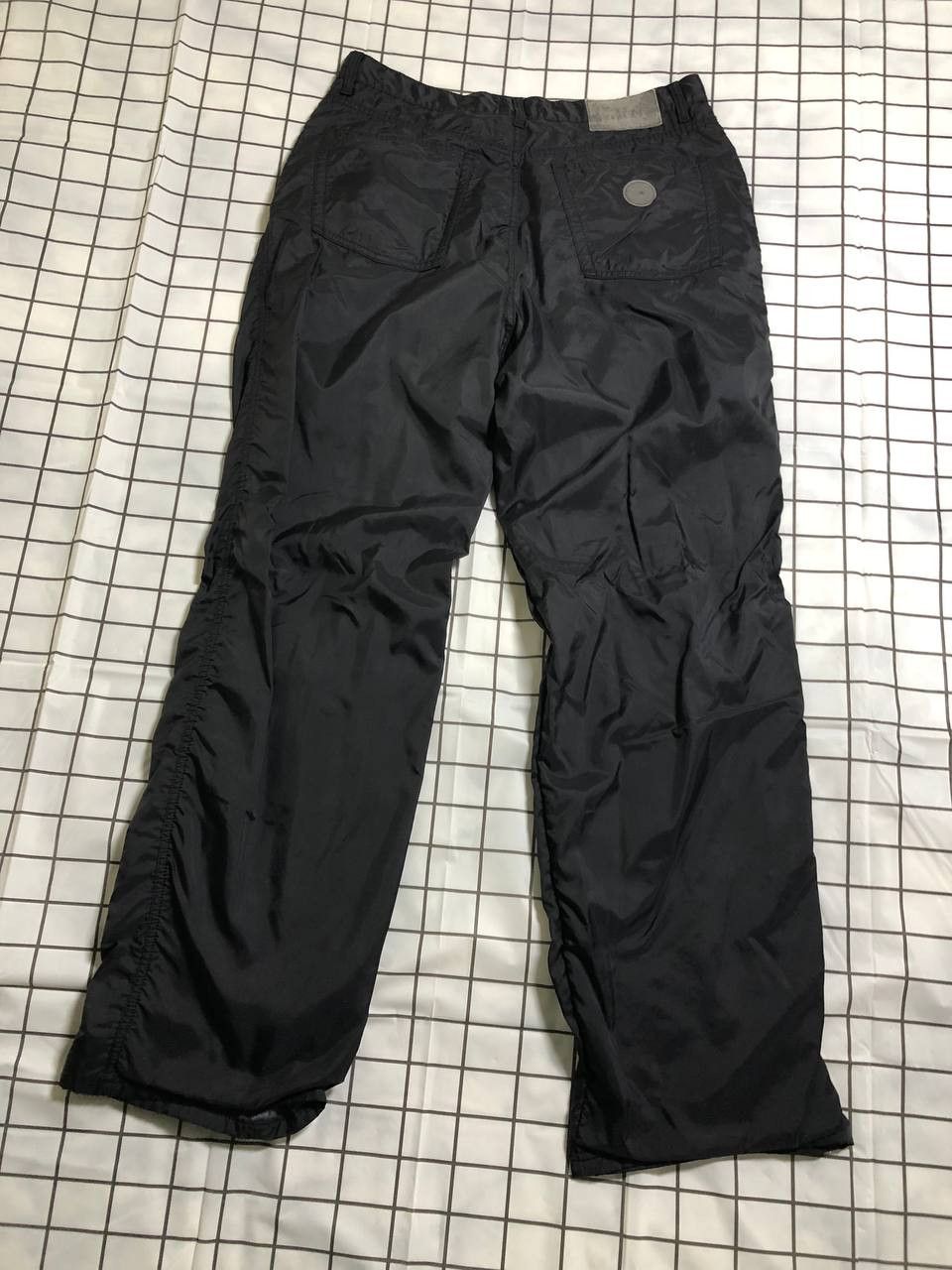 Moschino DESIGNER VINTAGE MOSCHINO Black High Waist Belted Pants Size US 36 / EU 52 - 17 Thumbnail