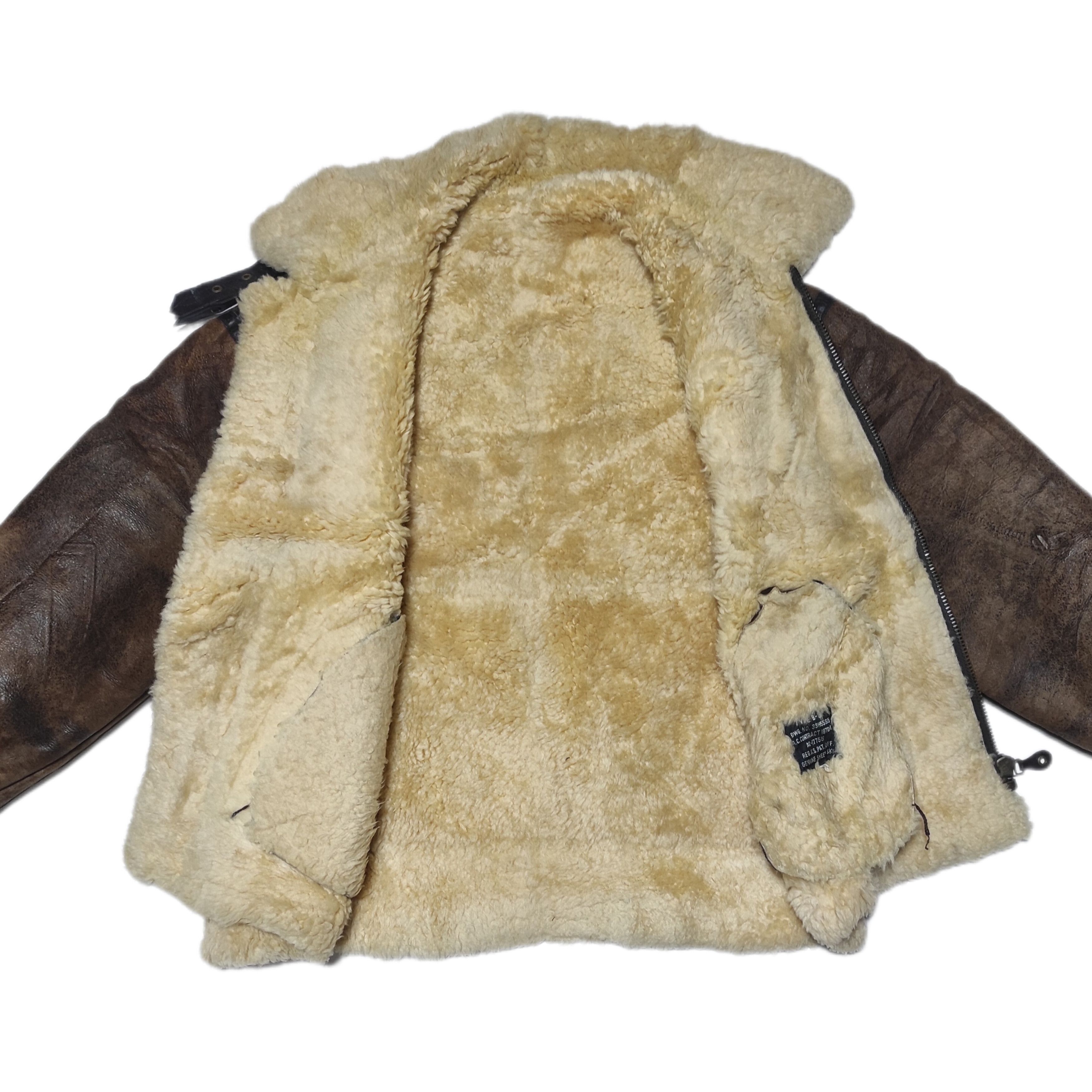 Aviator Nation Beautiful Vintage B-3 Bomber Jacket Size US M / EU 48-50 / 2 - 3 Thumbnail