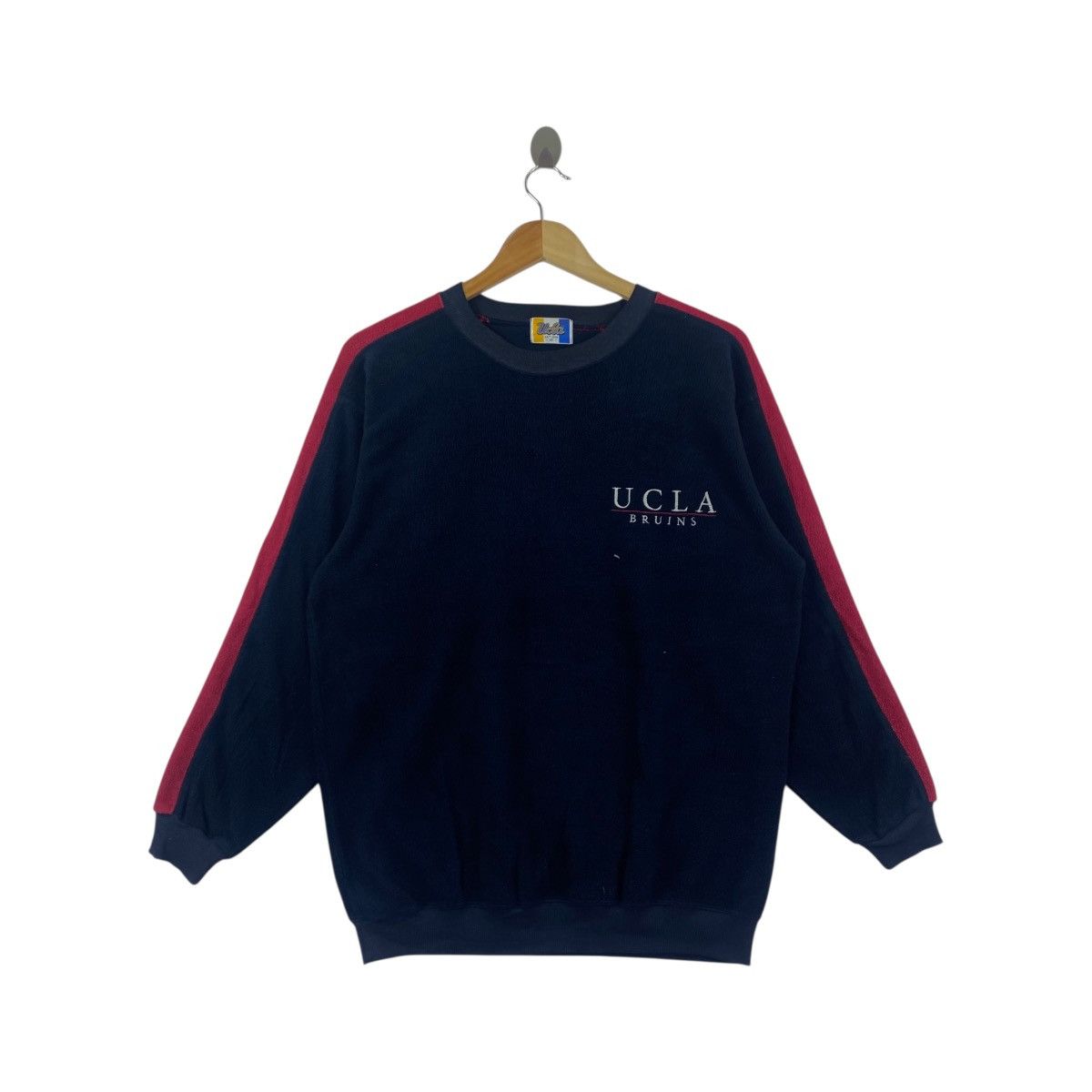 Vintage Vintage 90s UCLA Bruins Fleece Sweatshirt Size M Collegiate Size US M / EU 48-50 / 2 - 1 Thumbnail
