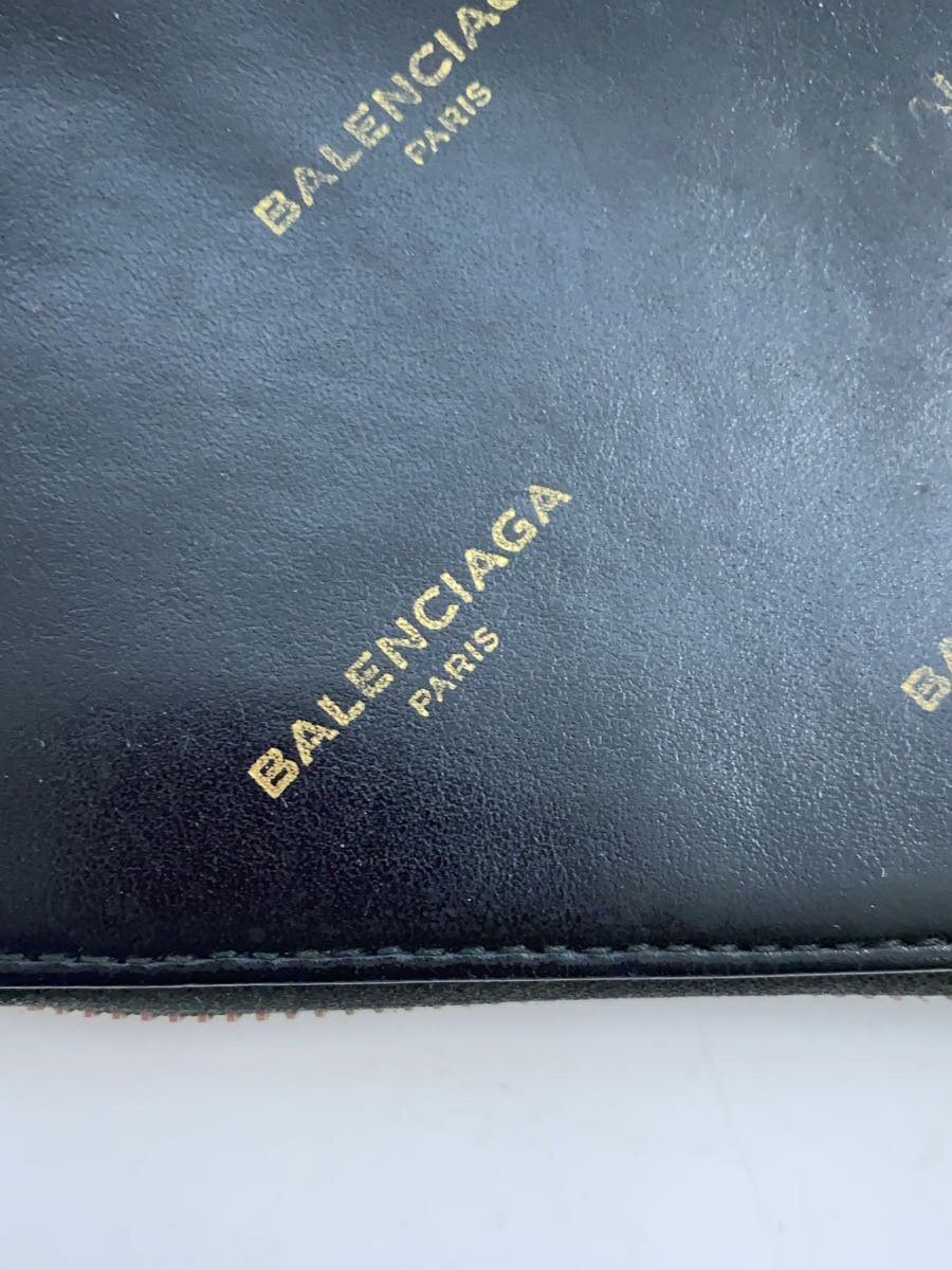 Balenciaga Balenciaga Leather Long Wallet Black Size ONE SIZE - 3 Thumbnail