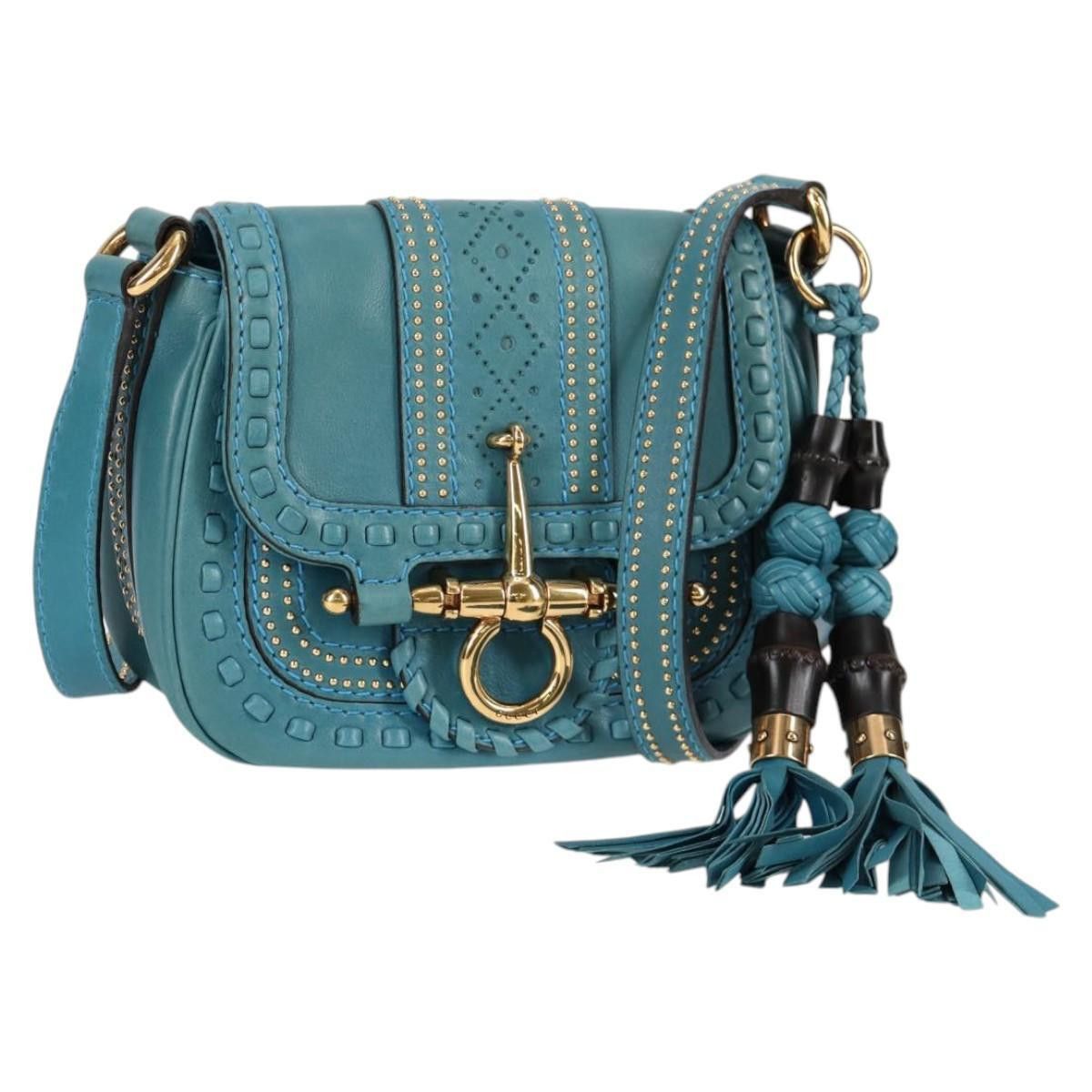 Gucci Gucci Snaffle Bit Crossbody Bag Leather Size ONE SIZE - 1 Thumbnail
