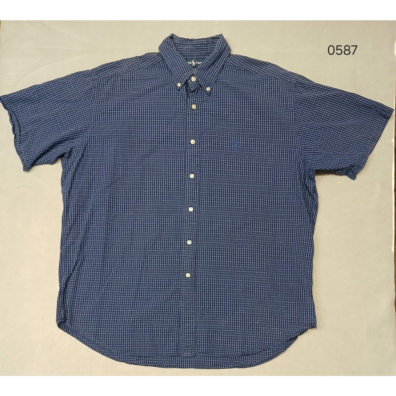 Polo Ralph Lauren Polo Ralph Lauren (XL) Multicolor Plaid Blake Cotton Shirt Size US XL / EU 56 / 4 - 1 Thumbnail