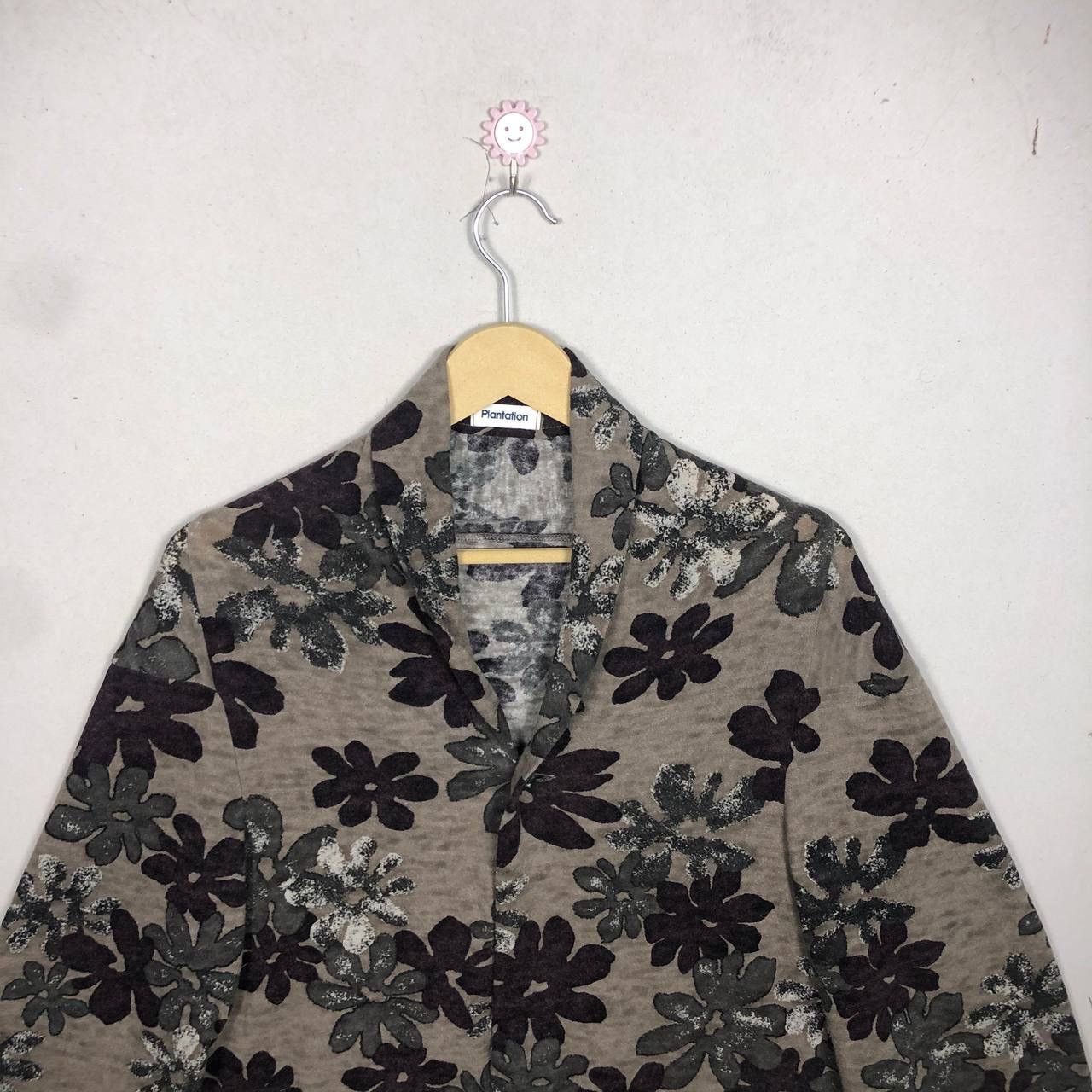 Issey Miyake × Japanese Brand × Vintage Vintage 90s Issey Miyake Plantation Flora Overprinted Jacket Size US M / EU 48-50 / 2 - 3 Thumbnail