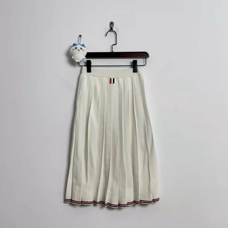 Thom Browne Thom Browne White striped dress Size 25" / US 0 / IT 36 - 3 Thumbnail