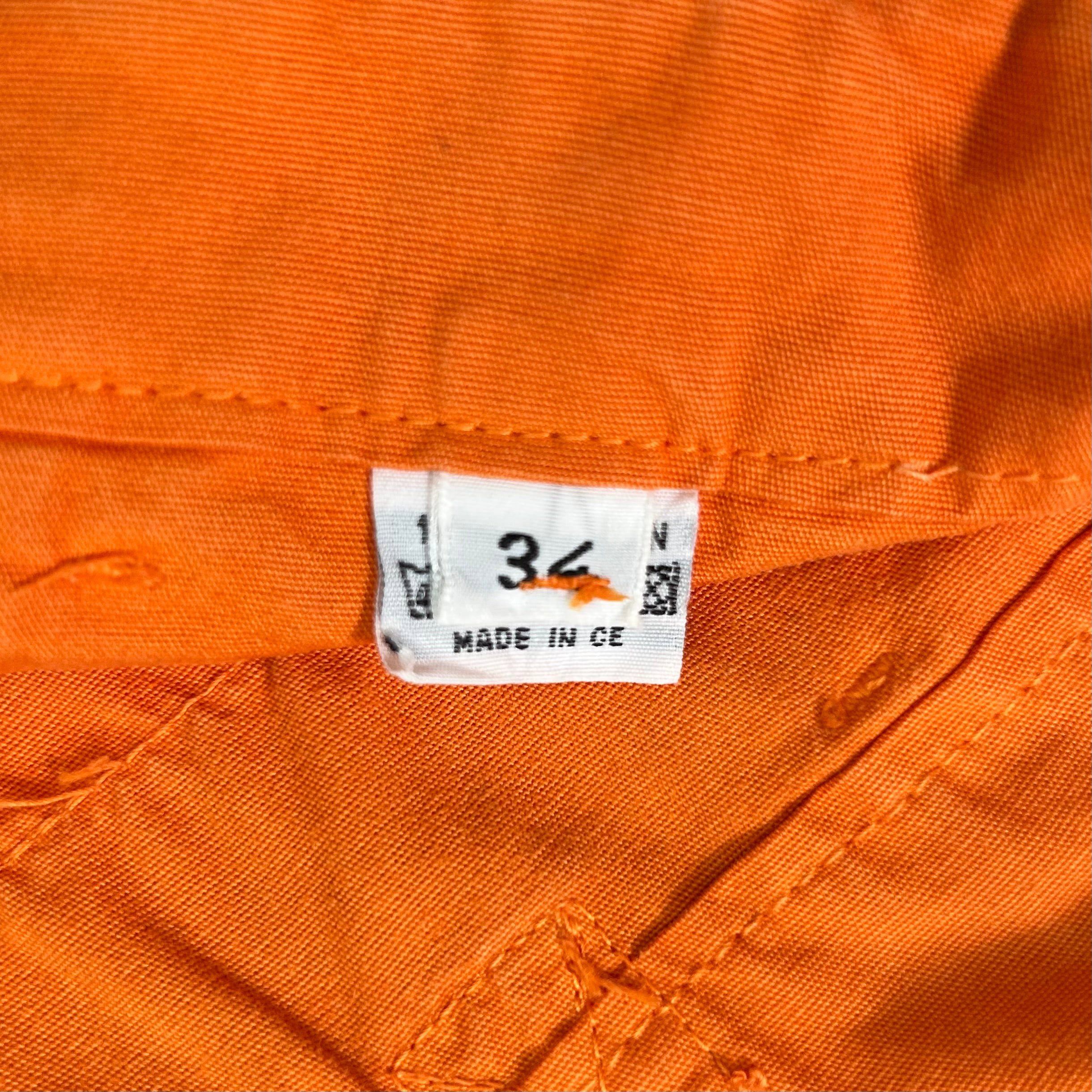 Dolce & Gabbana Dolce & Gabbana 2000s Cargo Orange Skirt Size 28" / US 6 / IT 42 - 7 Thumbnail
