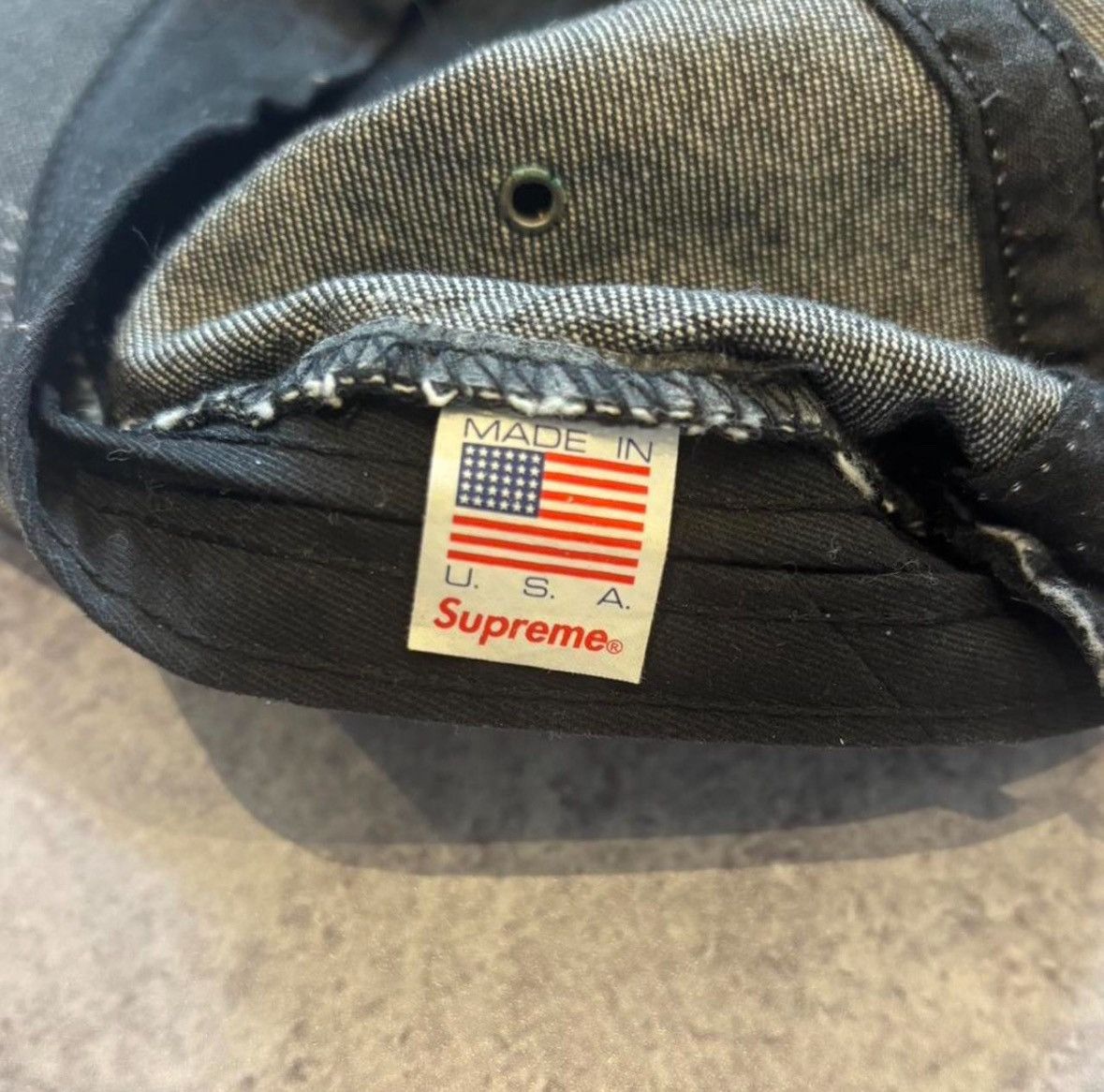 Supreme *RARE* Supreme Box logo washed cap Size ONE SIZE - 7 Thumbnail