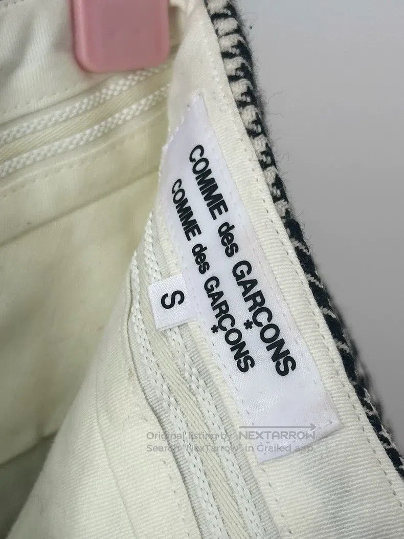 Comme des Garcons Comme des Garcons size S Houndstooth Check Double Layer Sh Size 23" - 7 Thumbnail