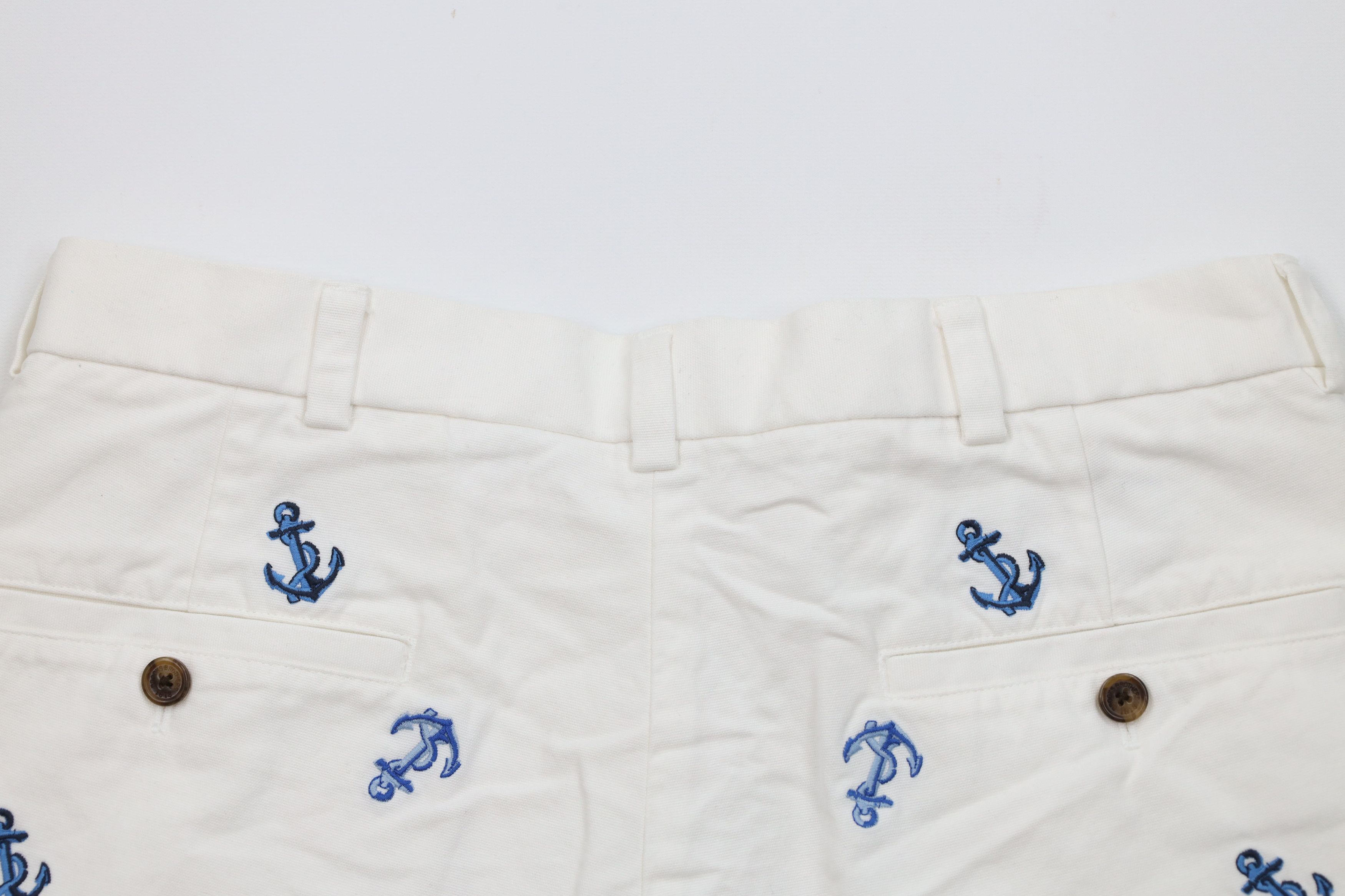 Brooks Brothers Vintage Brooks Brothers All Over Print Golf Chino Shorts Size US 33 - 10 Thumbnail