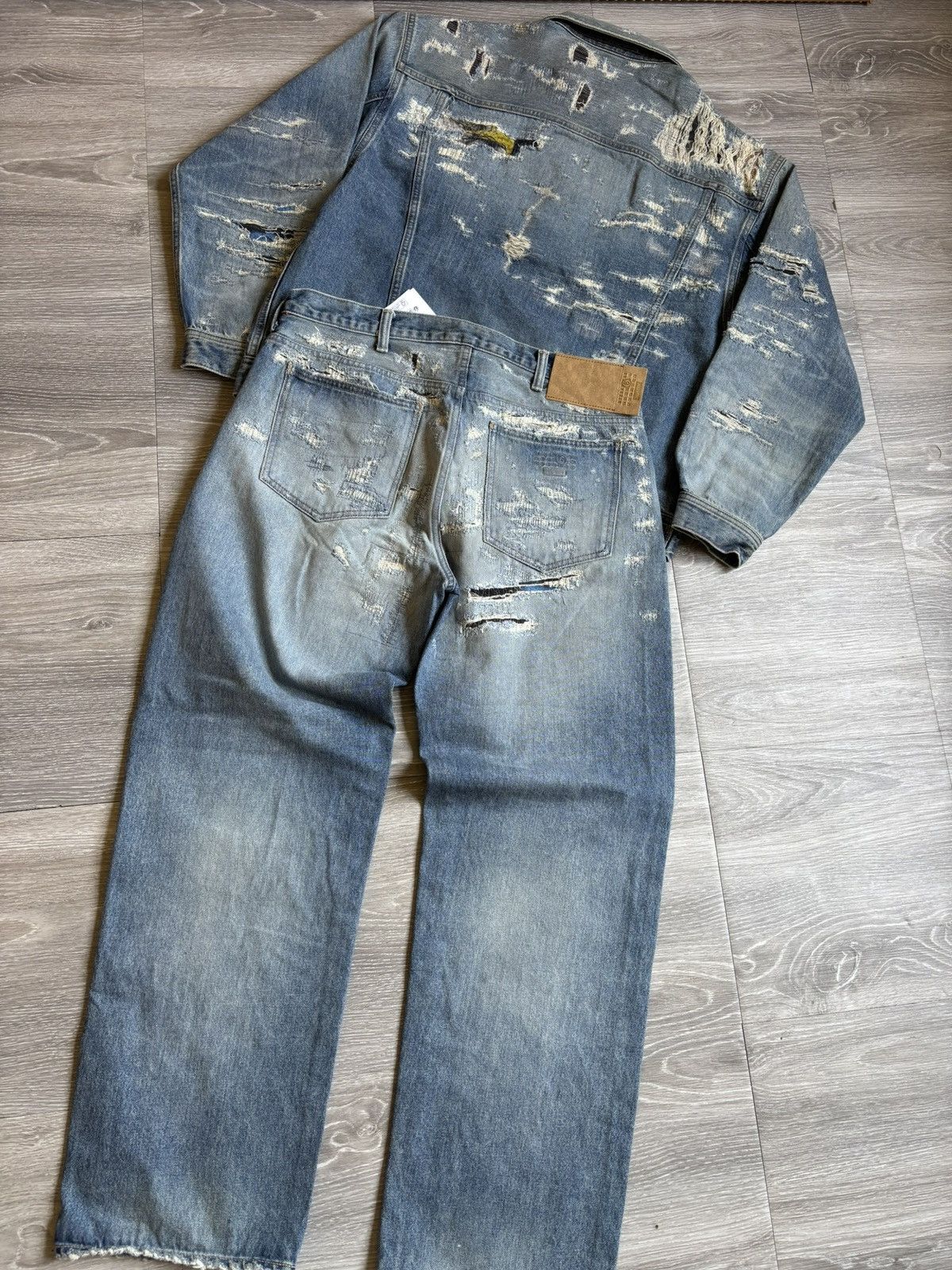 Maison Margiela × Supreme Supreme MM6 Maison Margiela Denim Two Piece Size US 32 / EU 48 - 14 Thumbnail