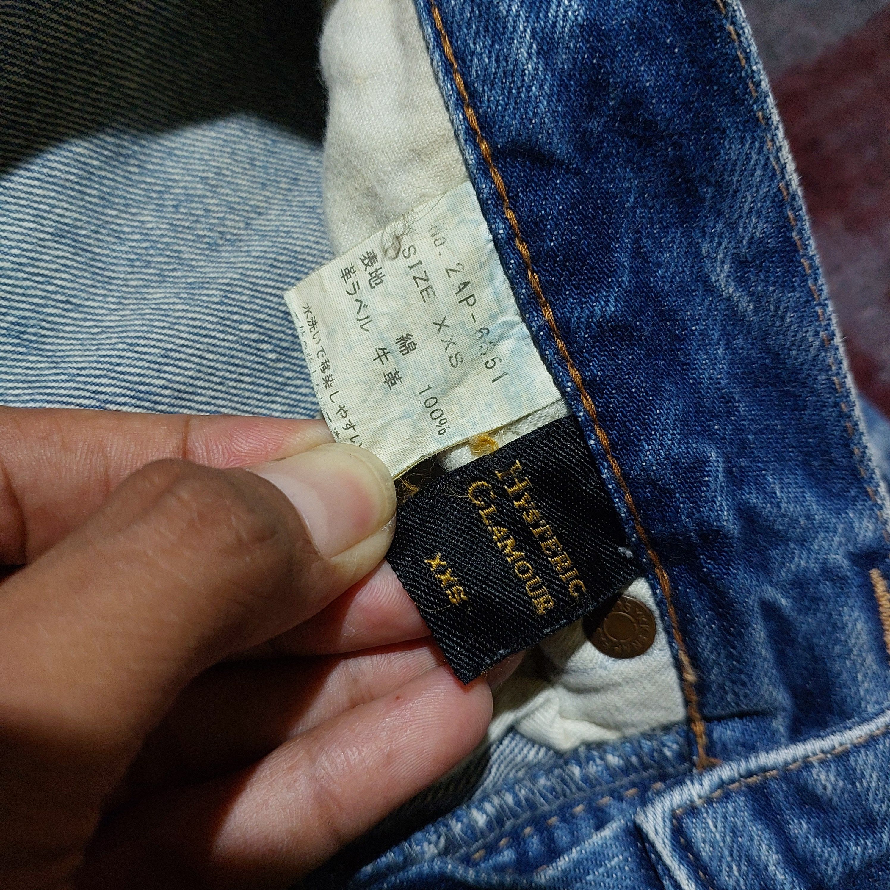 Hysteric Glamour Hysteric Glamour japanese buckle back selvedge blue denim Size US 28 / EU 44 - 10 Thumbnail