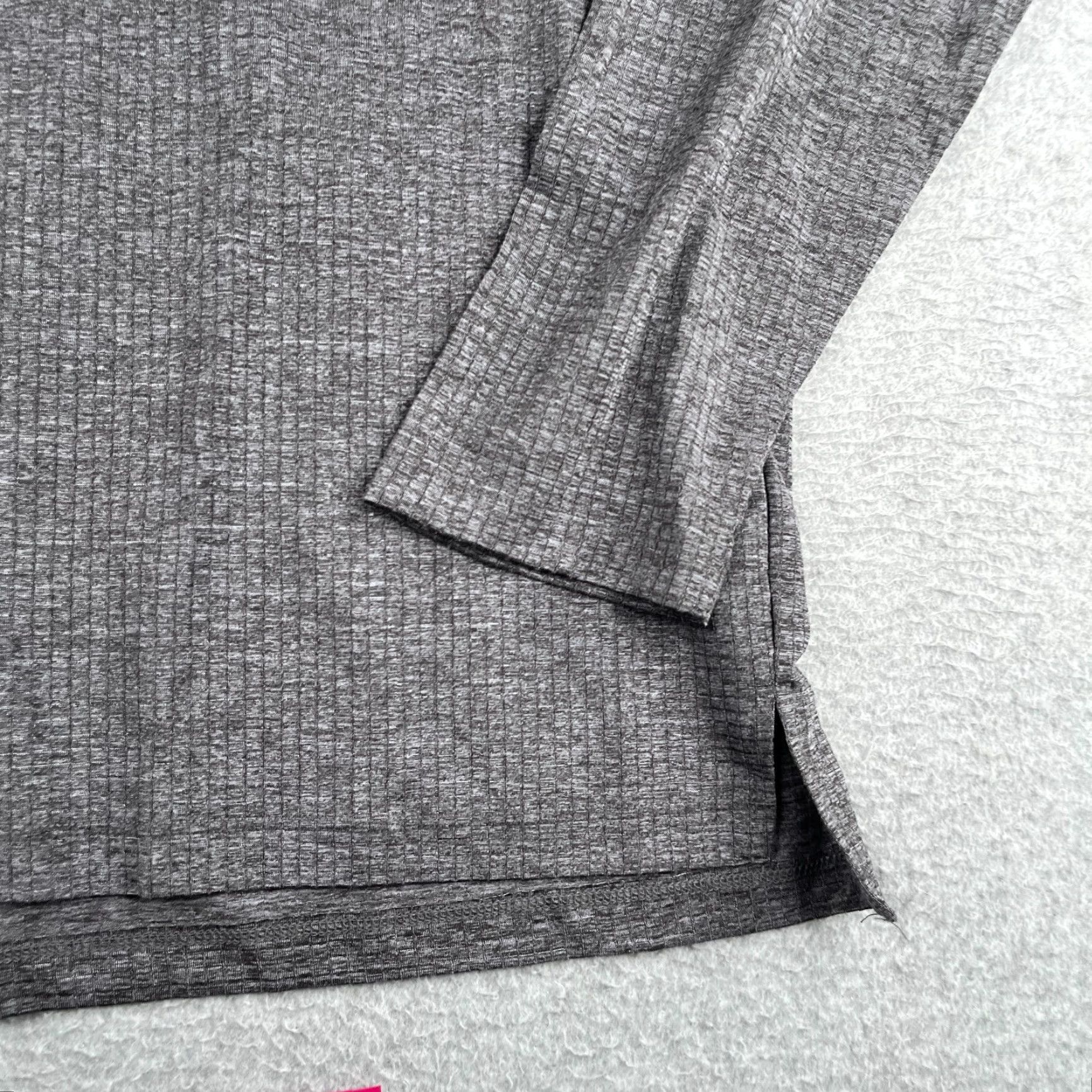 Spyder Spyder Active Long Sleeve Gym 1/2 Zip Large Gray Heather Polyester Stretch Men's Size US L / EU 52-54 / 3 - 2 Thumbnail