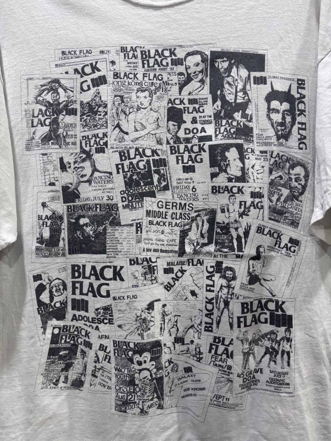 Vintage Vintage Black flag Size US XL / EU 56 / 4 - 2 Thumbnail