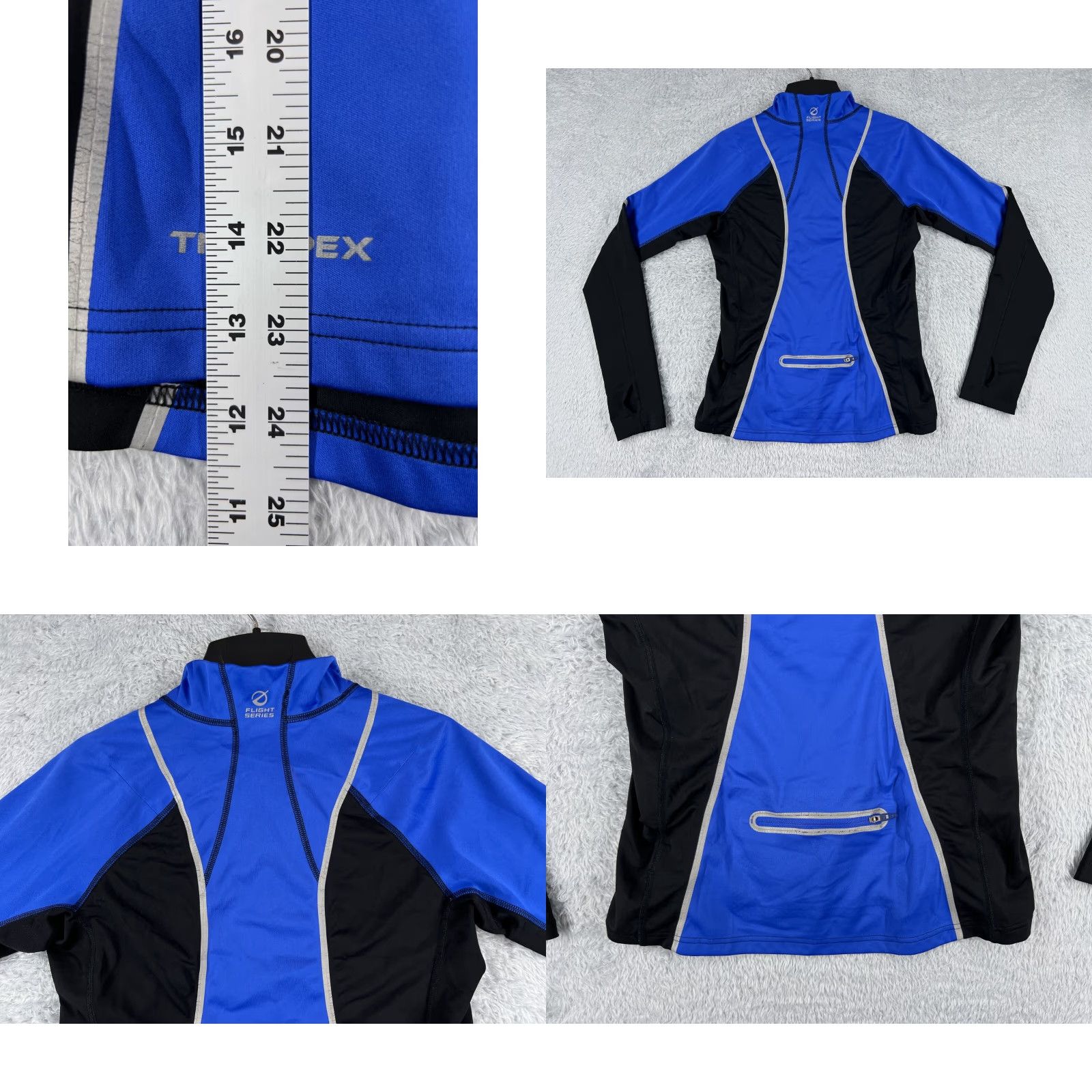 The North Face The North Face Jacket Women M Blue Full Zip TNF Apex 100% Polyester Pockets Size M / US 6-8 / IT 42-44 - 9 Thumbnail