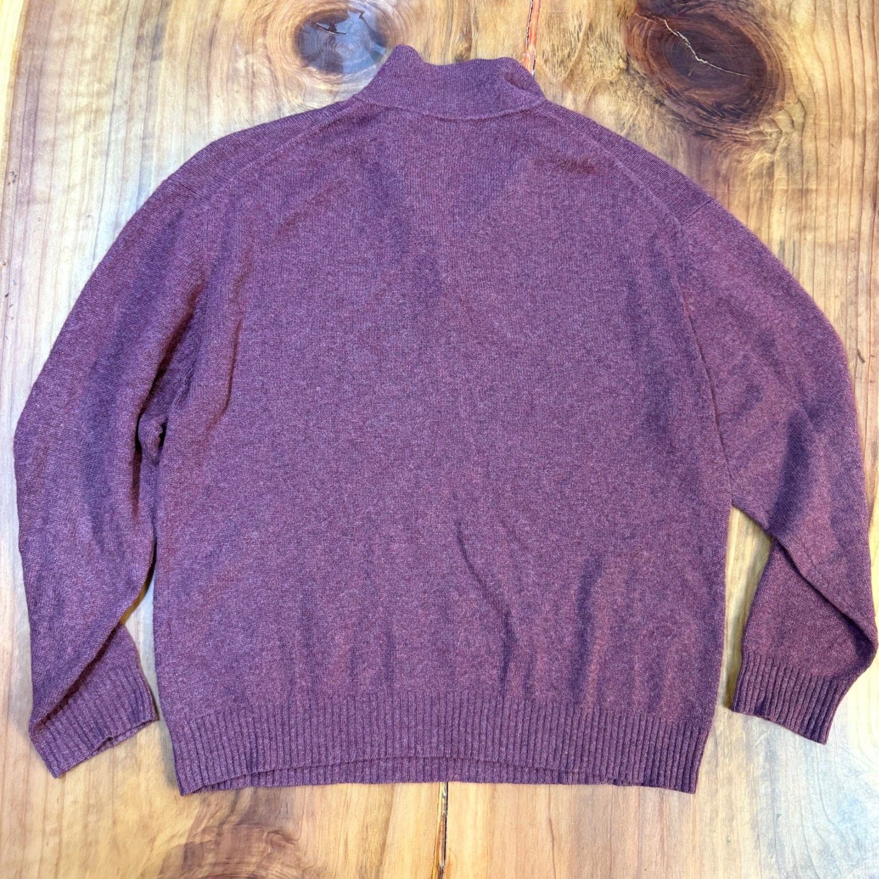 Vintage VINTAGE American Blue Sweater XL Pullover Collared Knit Cashmere Pure Polo XX20 Men Size US XL / EU 56 / 4 - 4 Thumbnail
