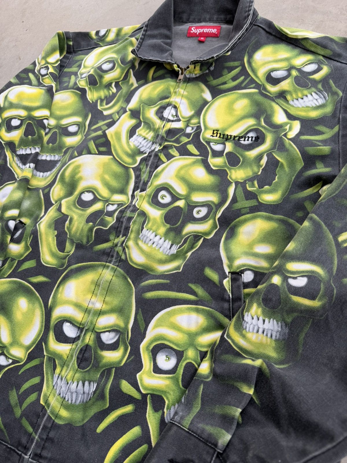 Supreme Supreme Skull Pile Work Jacket XL Flawless Condition Size US XL / EU 56 / 4 - 3 Thumbnail