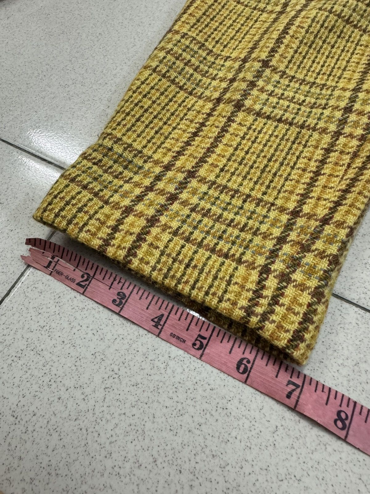 Issey Miyake 1980s I.S ISSEY MIYAKE WOOL TWEED BAGGY PANTS Size 27" / US 4 / IT 40 - 11 Thumbnail