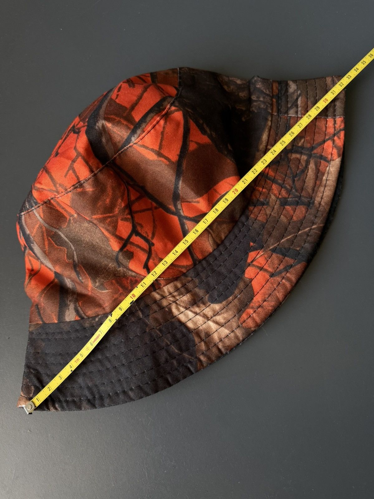 Other Stark of Sweden Orange Camo Acrylic Panama Size ONE SIZE - 6 Thumbnail
