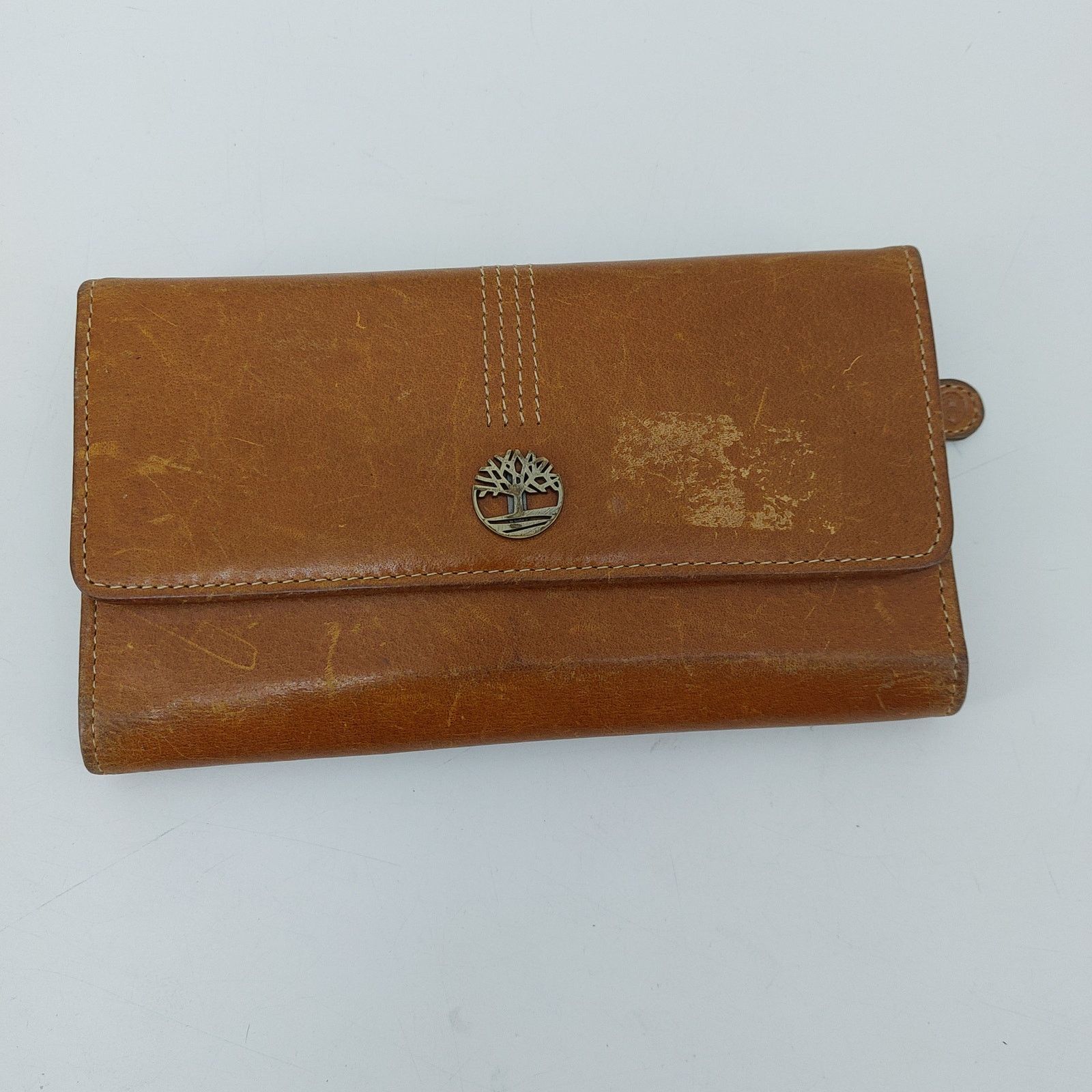 Timberland Timberland Genuine Leather Trifold Wallet Brown Brown Cards Size ONE SIZE - 15 Thumbnail