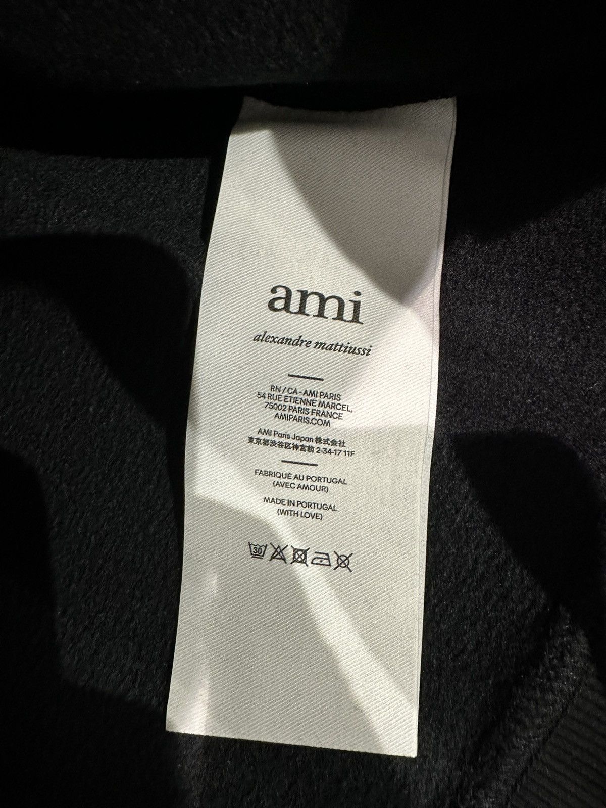 AMI AMI - ADC Embossed Hoodie Black Size US S / EU 44-46 / 1 - 3 Thumbnail