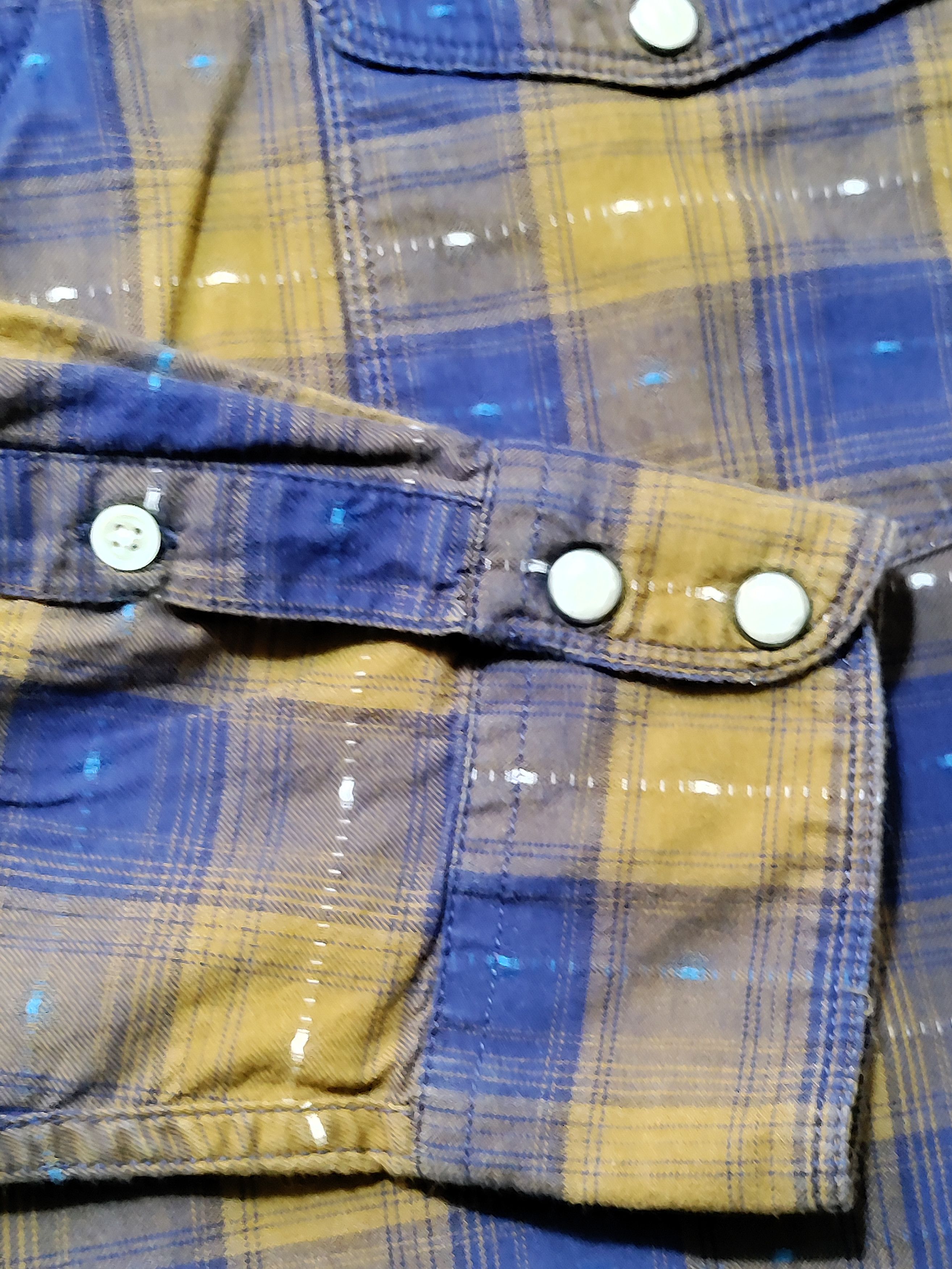Lucky Brand Lucky Brand Mens Western Shirt Size US XL / EU 56 / 4 - 8 Thumbnail