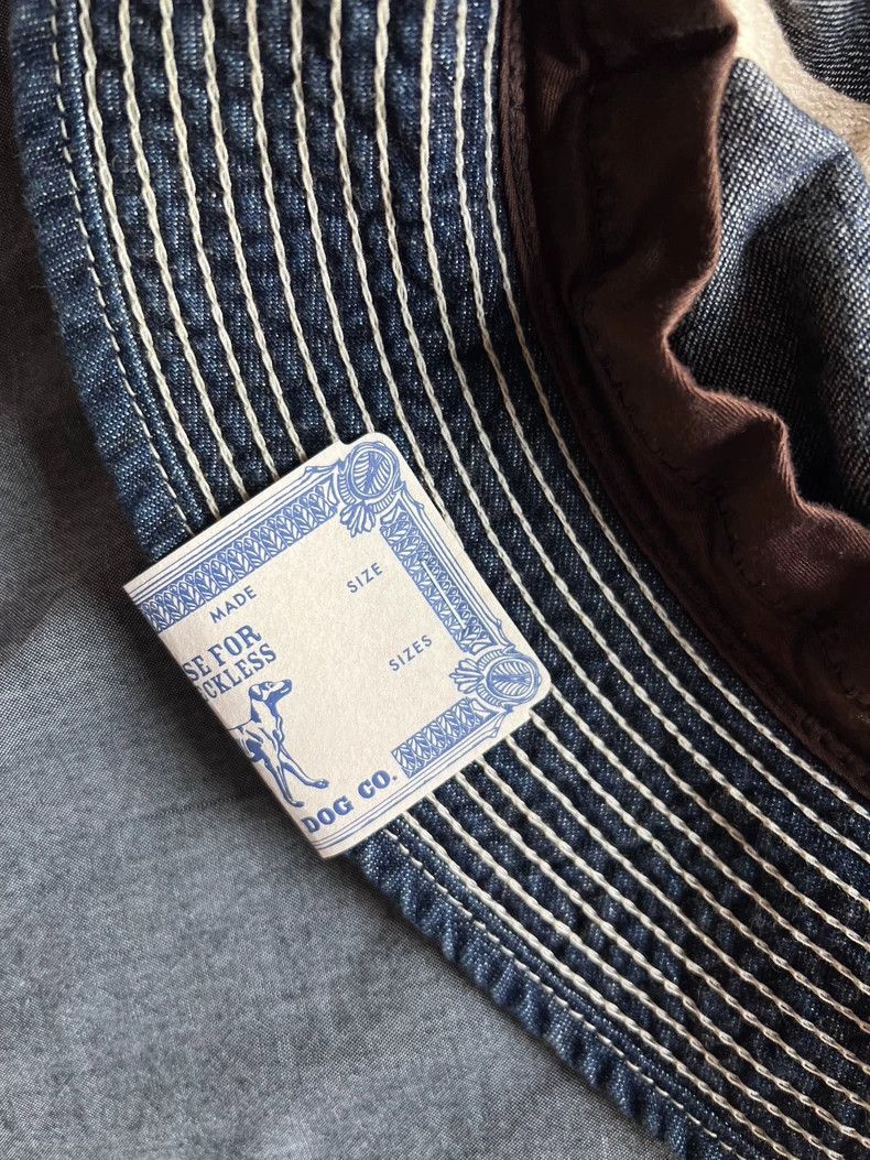 The Real McCoy's The Real McCoys THE HW DOG CO Dog Tag Vintage Wash Denim F Size ONE SIZE - 5 Thumbnail