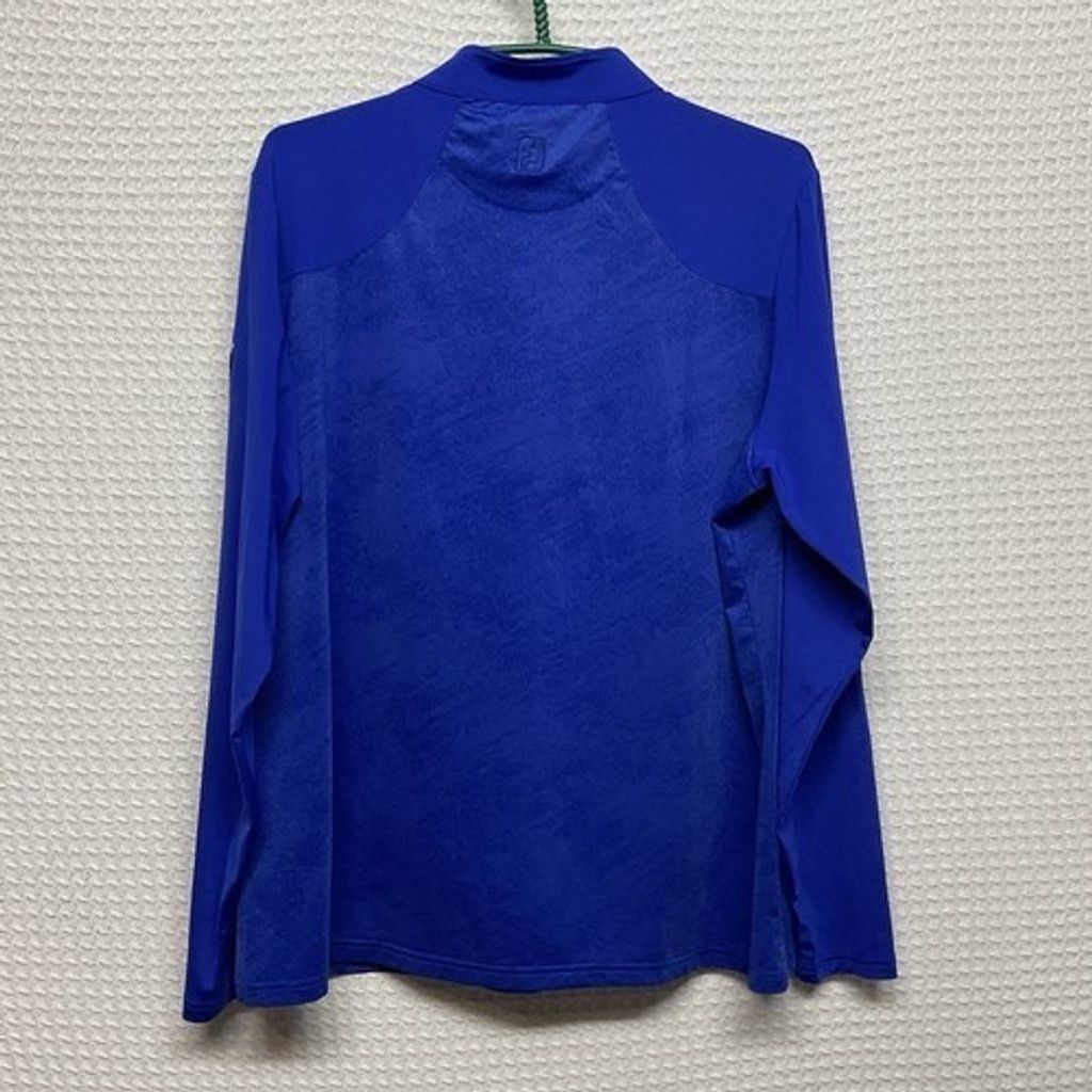 Footjoy NWIP FootJoy Hand Logo Zip Golf Jersey Polo Shirt Women XL Size XL / US 12-14 / IT 48-50 - 10 Thumbnail