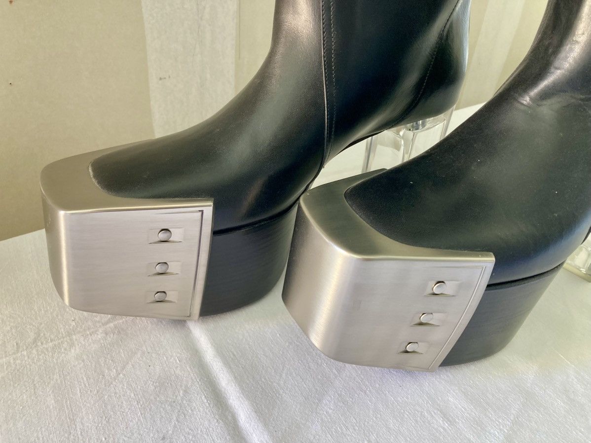 Rick Owens NEVER WORN / RIck Owens Black Bauhaus Platform Boots Size US 9 / EU 42 - 6 Thumbnail