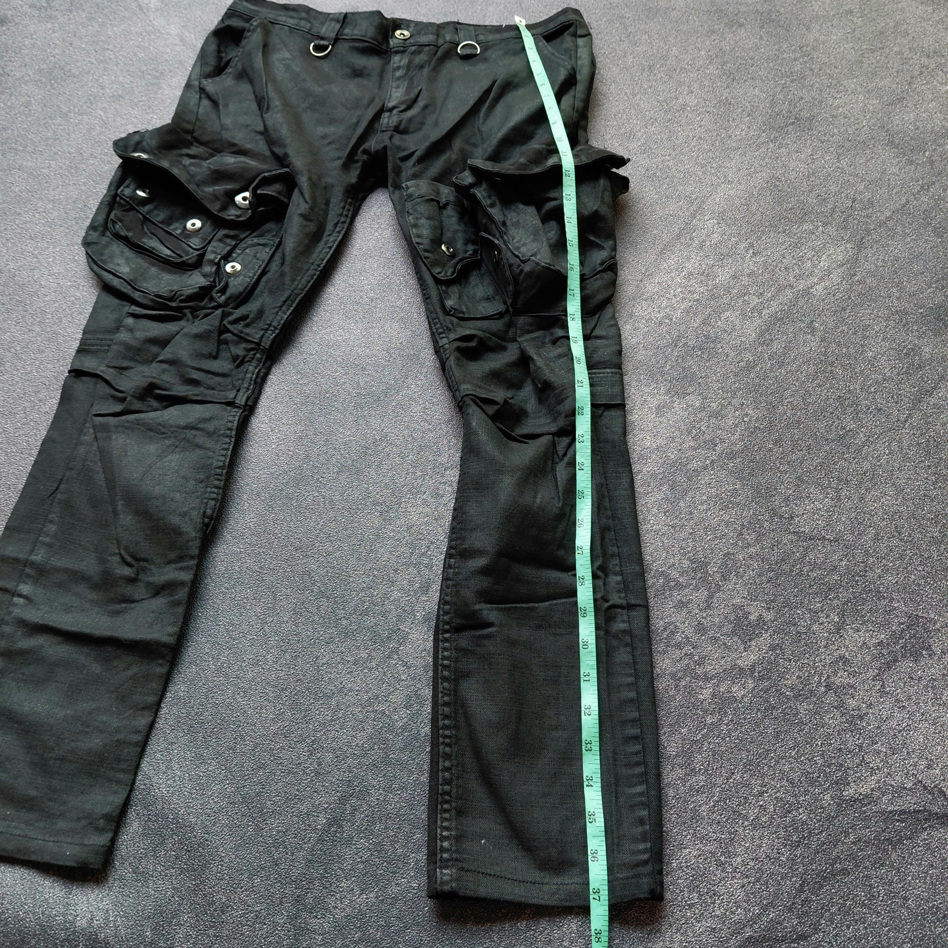14th Addiction Glamour Multi Pocket Cargo 14th Addiction Style Pants Size US 30 / EU 46 - 9 Thumbnail