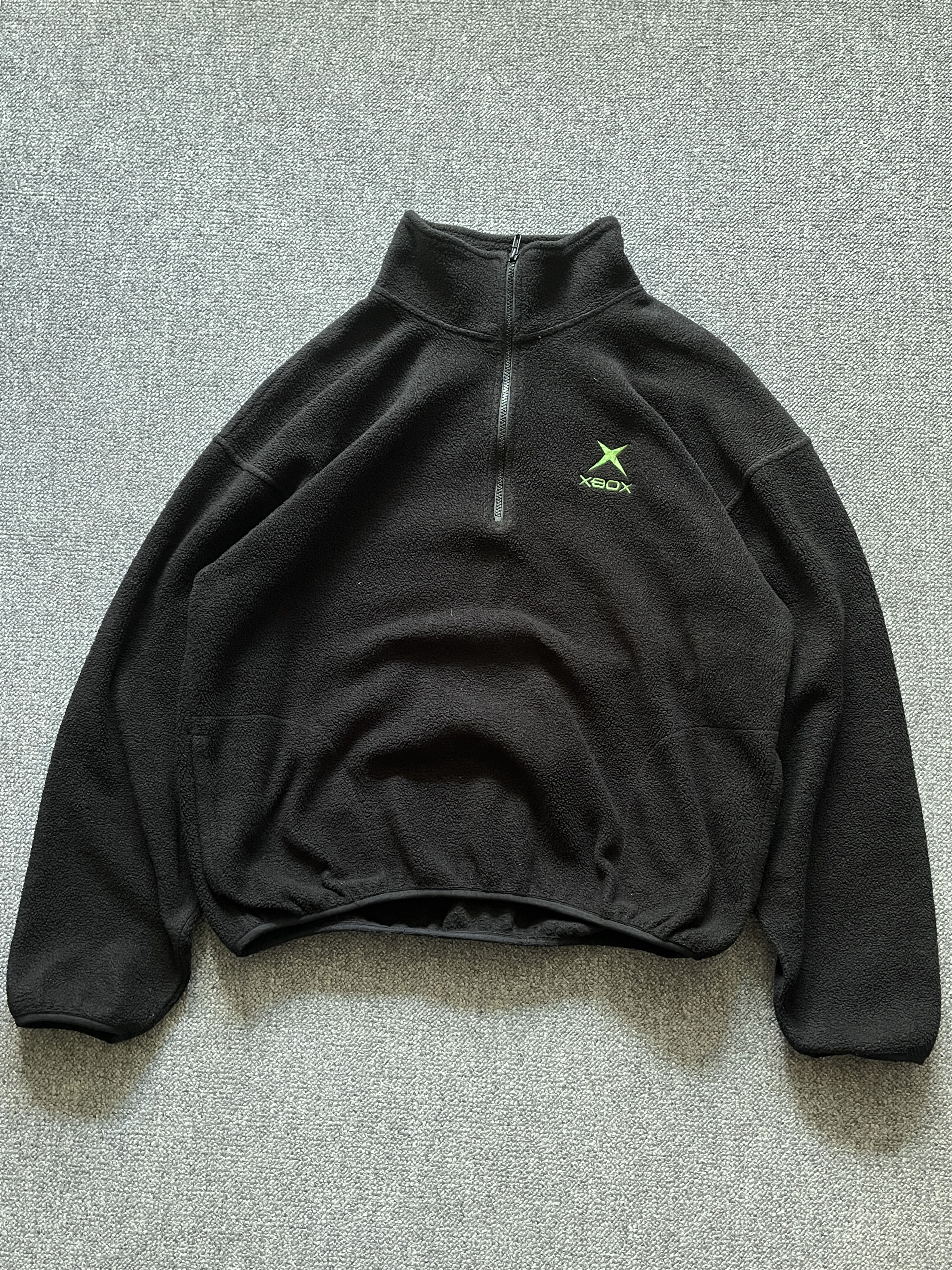 Microsoft Vintage Y2K Microsoft XBOX fleece halfzip Size US M / EU 48-50 / 2 - 1 Thumbnail