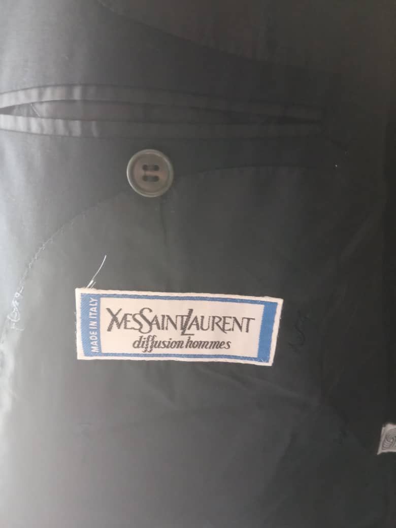 Vintage × Yves Saint Laurent Yves Saint Laurent YSL Vintage Blazer Size 54R - 7 Thumbnail