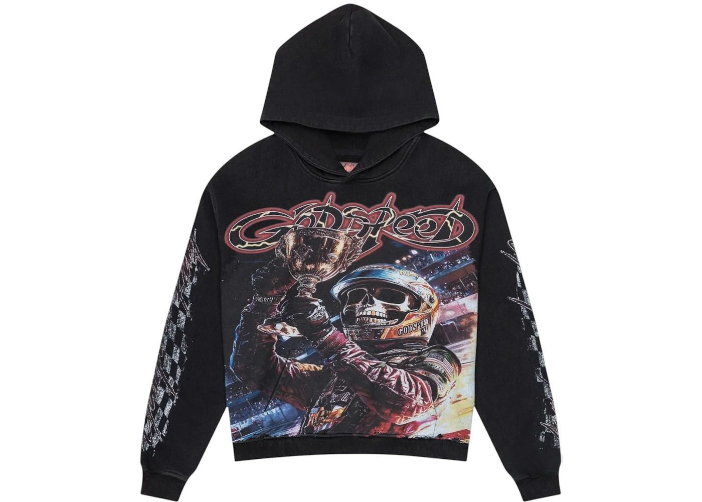 Godspeed Podium Dreams Hoodie Black Washed Size US XS / EU 42 / 0 - 1 Preview
