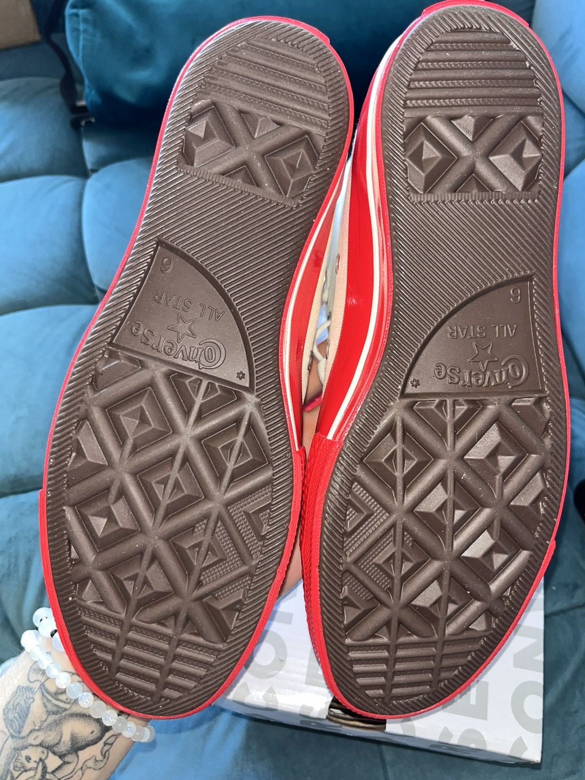 CDG by Comme des Garcons × Comme des Garcons × Converse Comme des garçon&converse Size US 6 / EU 39 - 2 Thumbnail