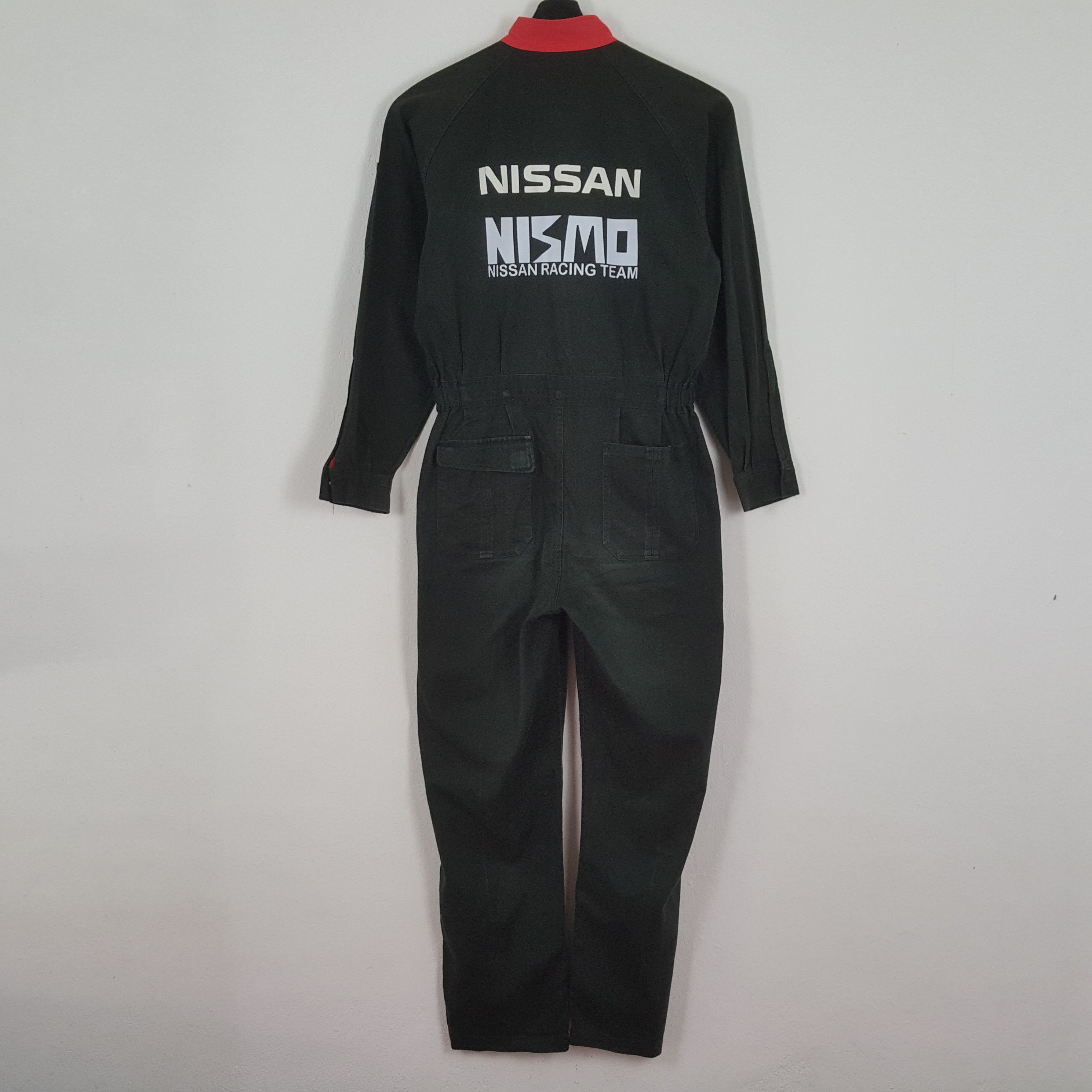 Vintage NISMO NISSAN RACING TEAM Workwear Custom Coverall Jacket Size US M / EU 48-50 / 2 - 1 Thumbnail