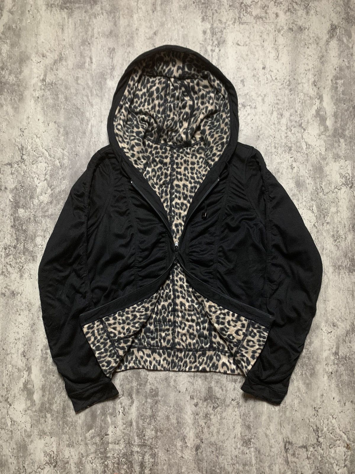If Six Was Nine Hiroko Bis Reversible Black / Leopard ifsix lgb vkei Style Size S / US 4 / IT 40 - 6 Thumbnail