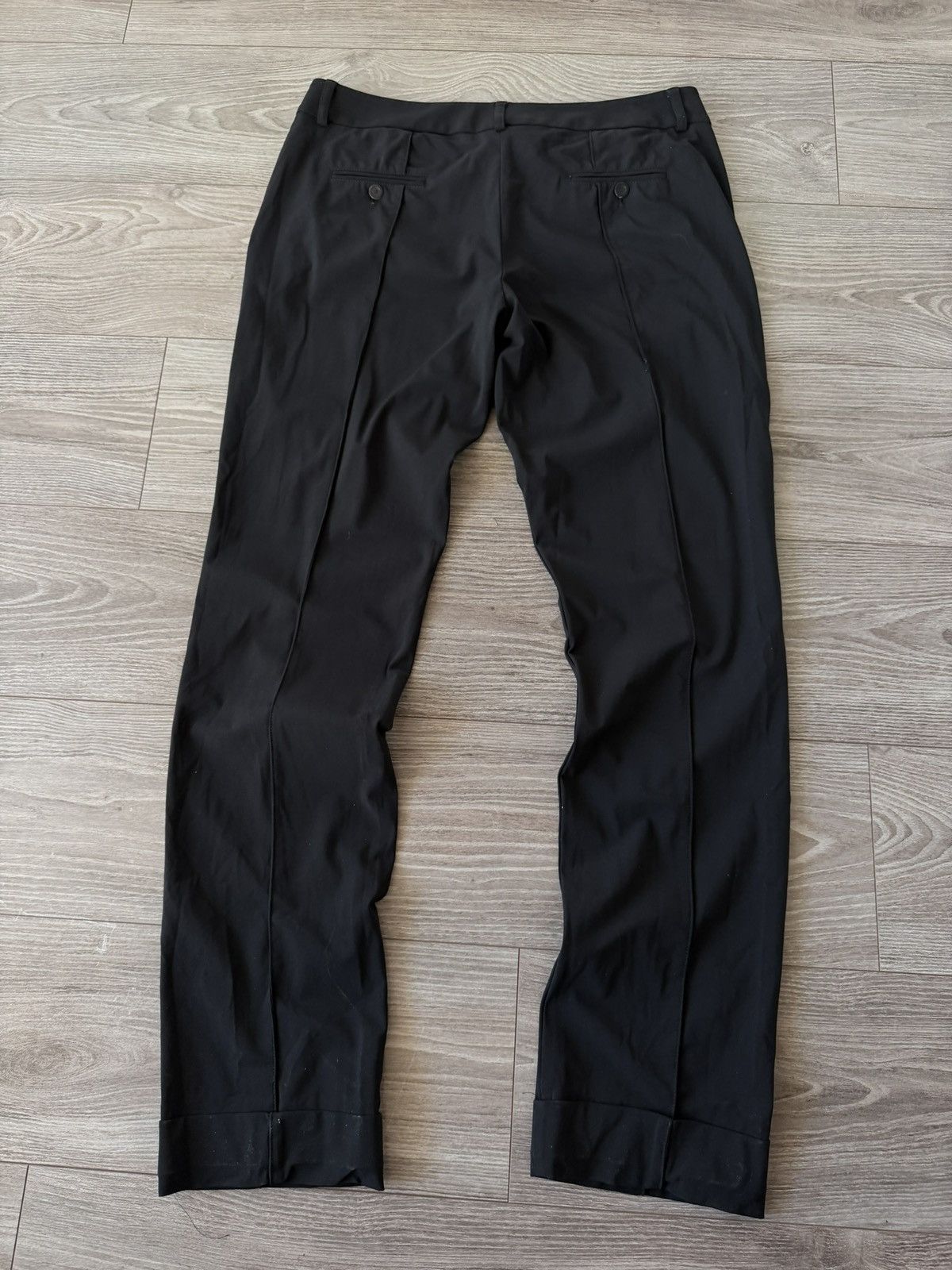 Marithe + Francois Girbaud Marithe + Francois Girbaud Casual Luxury Black Pants Size US 32 / EU 48 - 2 Thumbnail