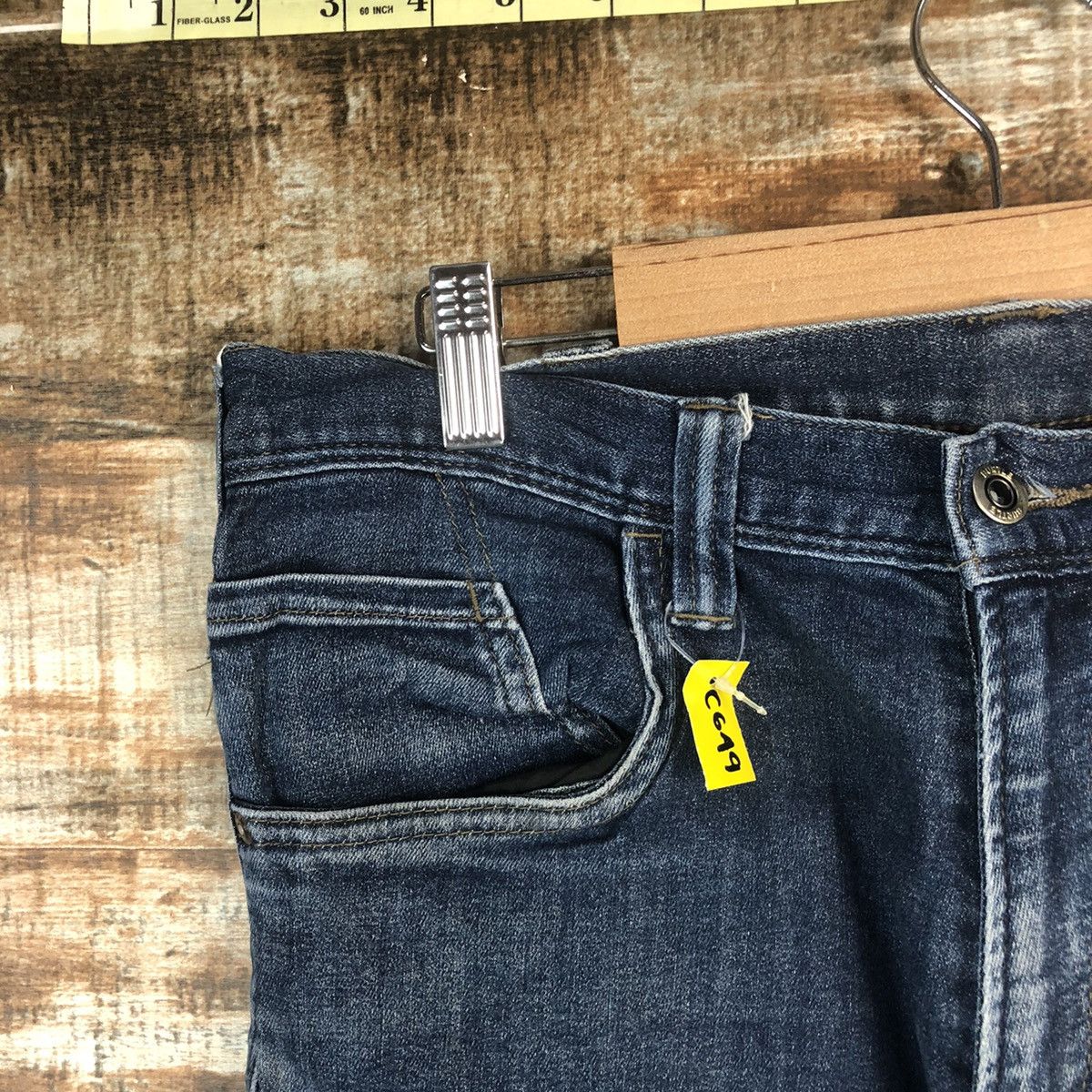 Japanese Brand DL Burtle Blue Utility worker Cargo Multipocket Pants #C649 Size US 32 / EU 48 - 7 Thumbnail