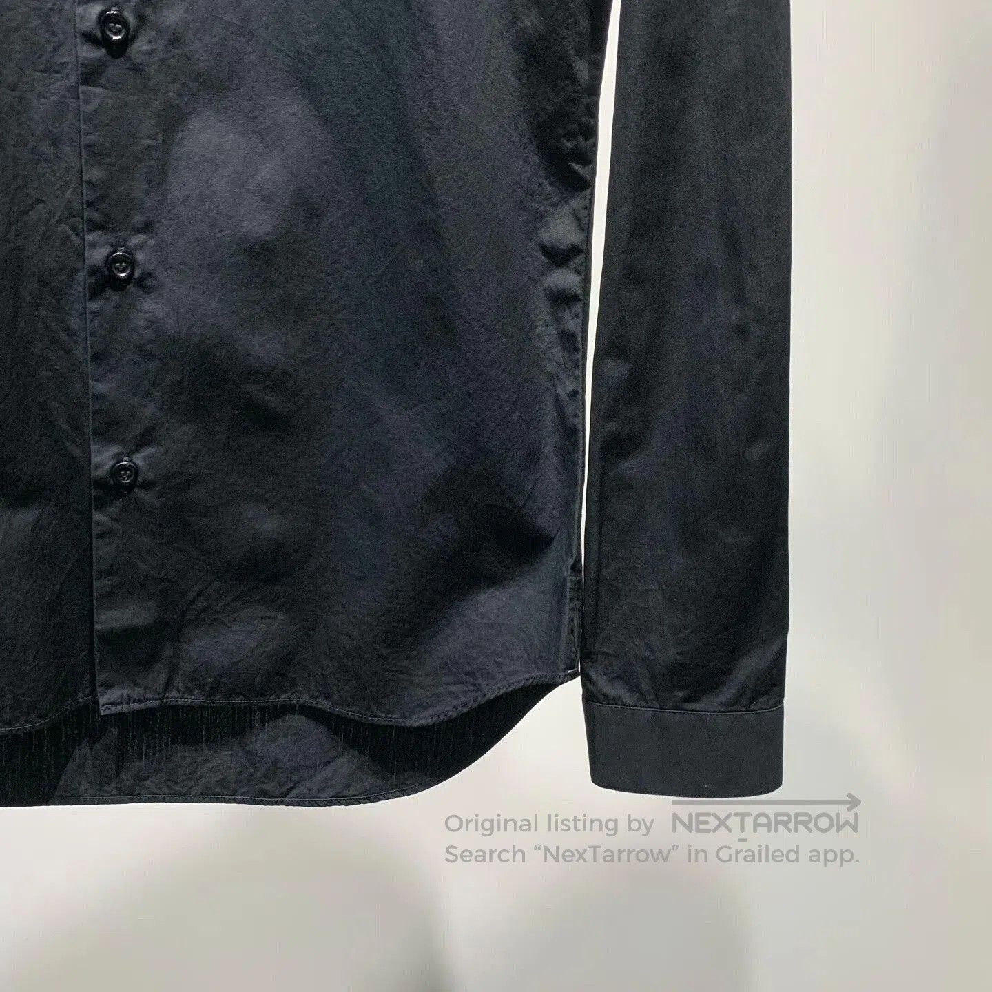 Dior classic black button-up shirt by Dior. Size US M / EU 48-50 / 2 - 6 Thumbnail