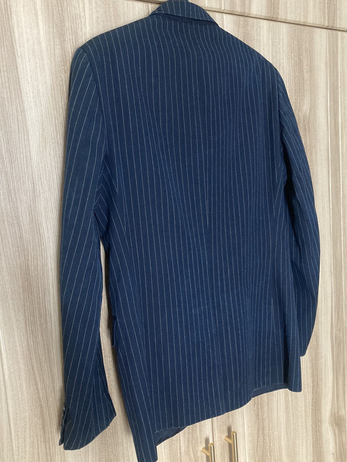 Polo Ralph Lauren RRL Double RL HBT Wabash Indigo Coat Blazers Size 38R - 8 Thumbnail