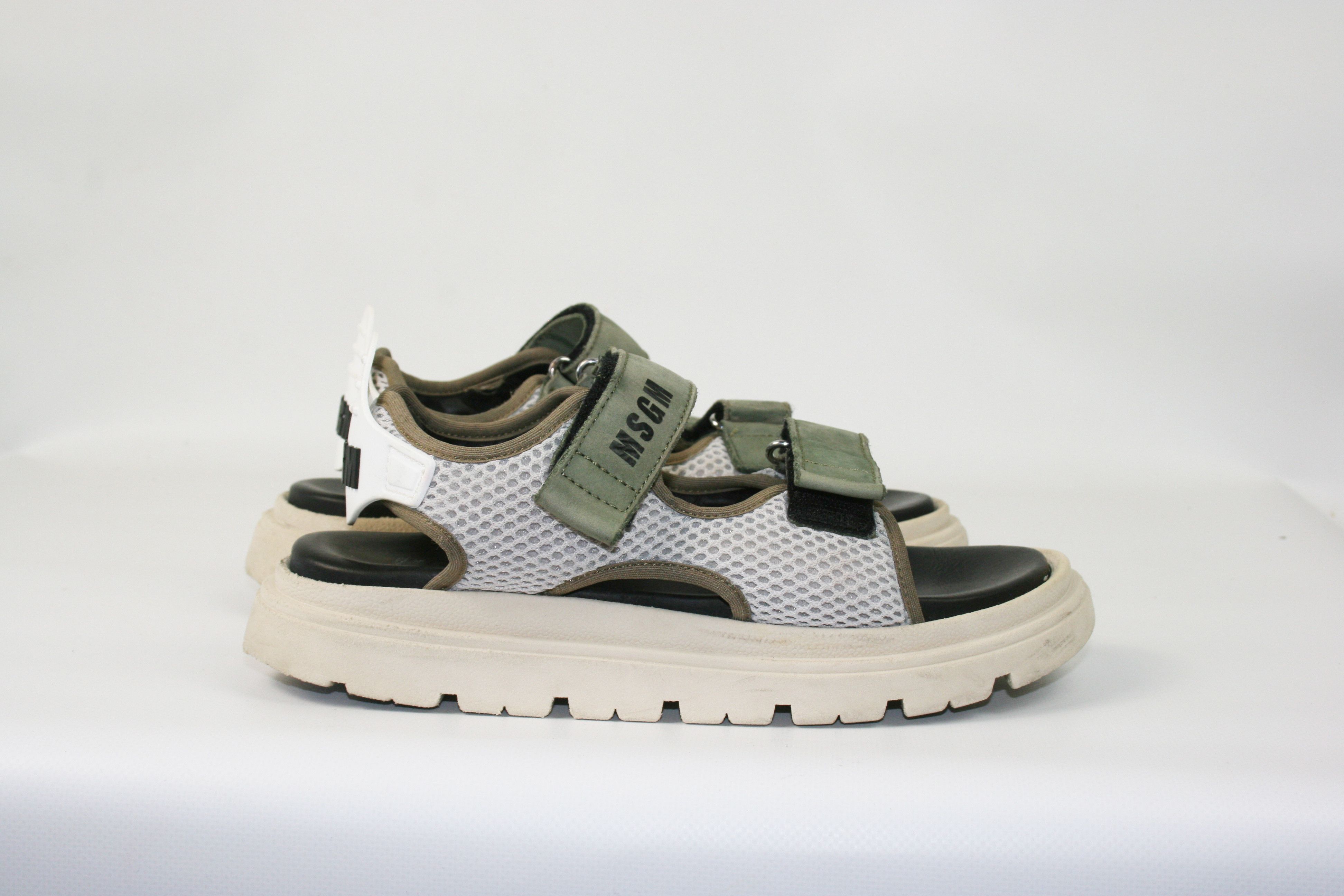 MSGM Kids Logo Sandals Size US 6 / IT 36 - 3 Thumbnail