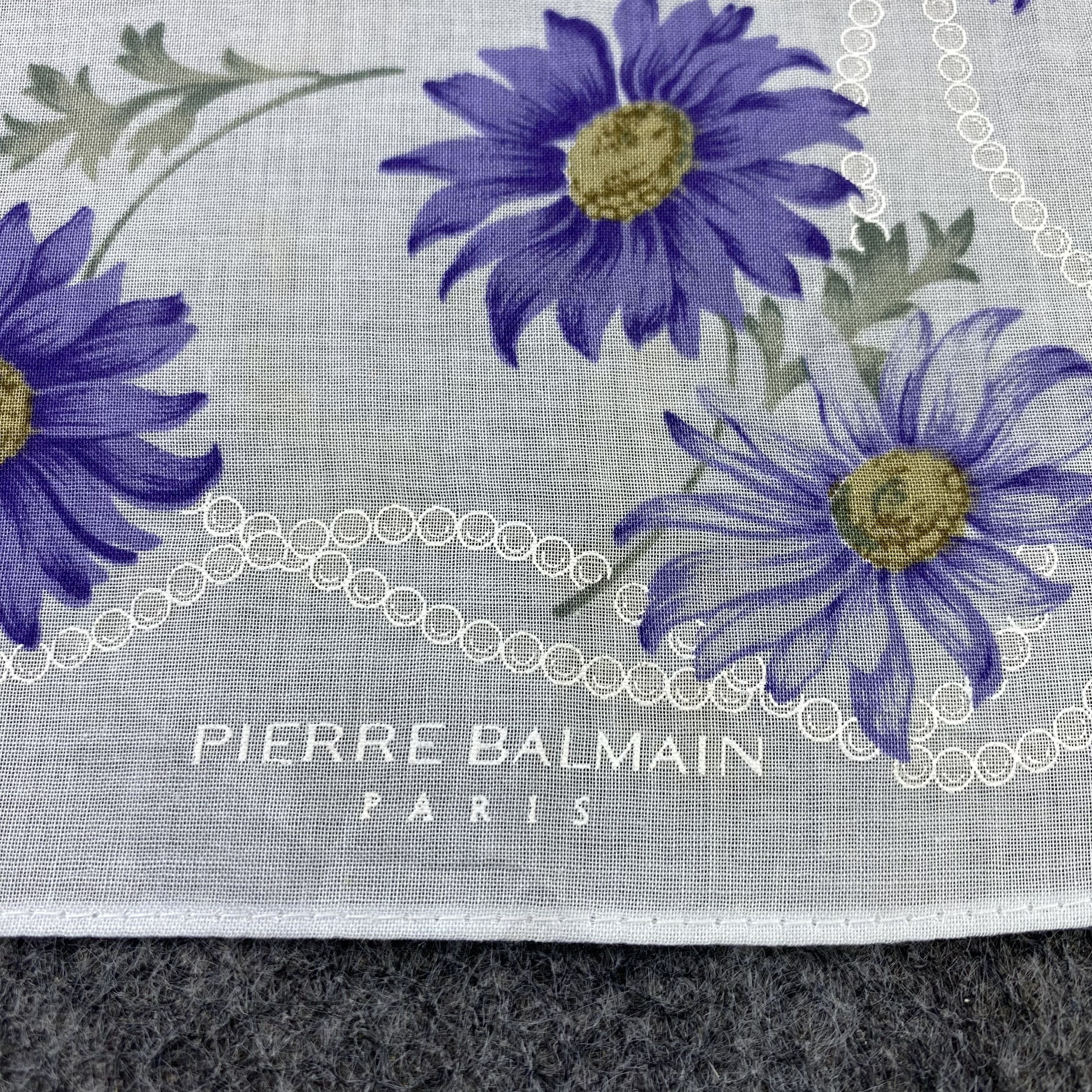 Pierre Balmain Pierre Balmain Handkerchief / Bandana / Neckerchief-B646 Size ONE SIZE - 5 Thumbnail