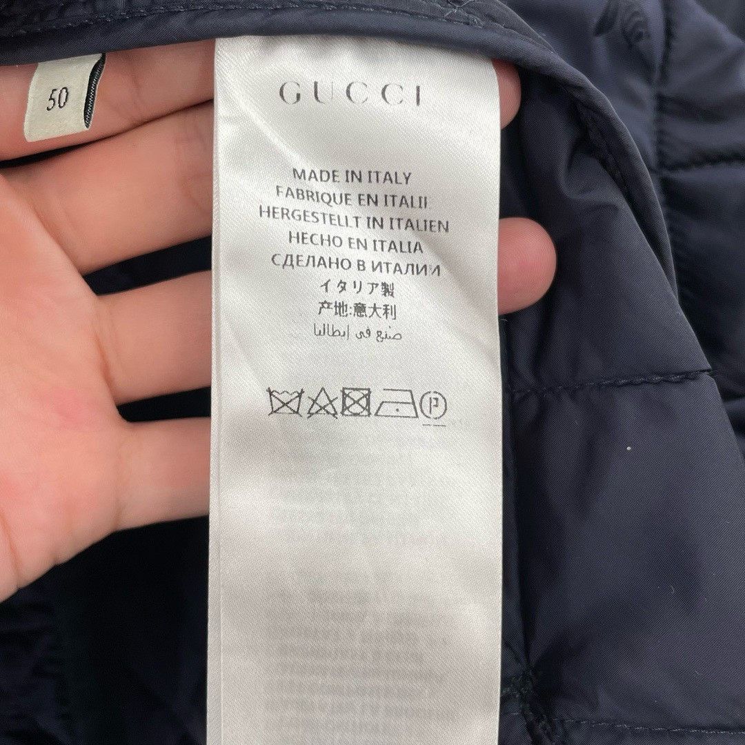 Gucci Gucci Bee Shield Diamond Plaid Lapel Jacket Nextarrow-2412 Size US M / EU 48-50 / 2 - 5 Thumbnail