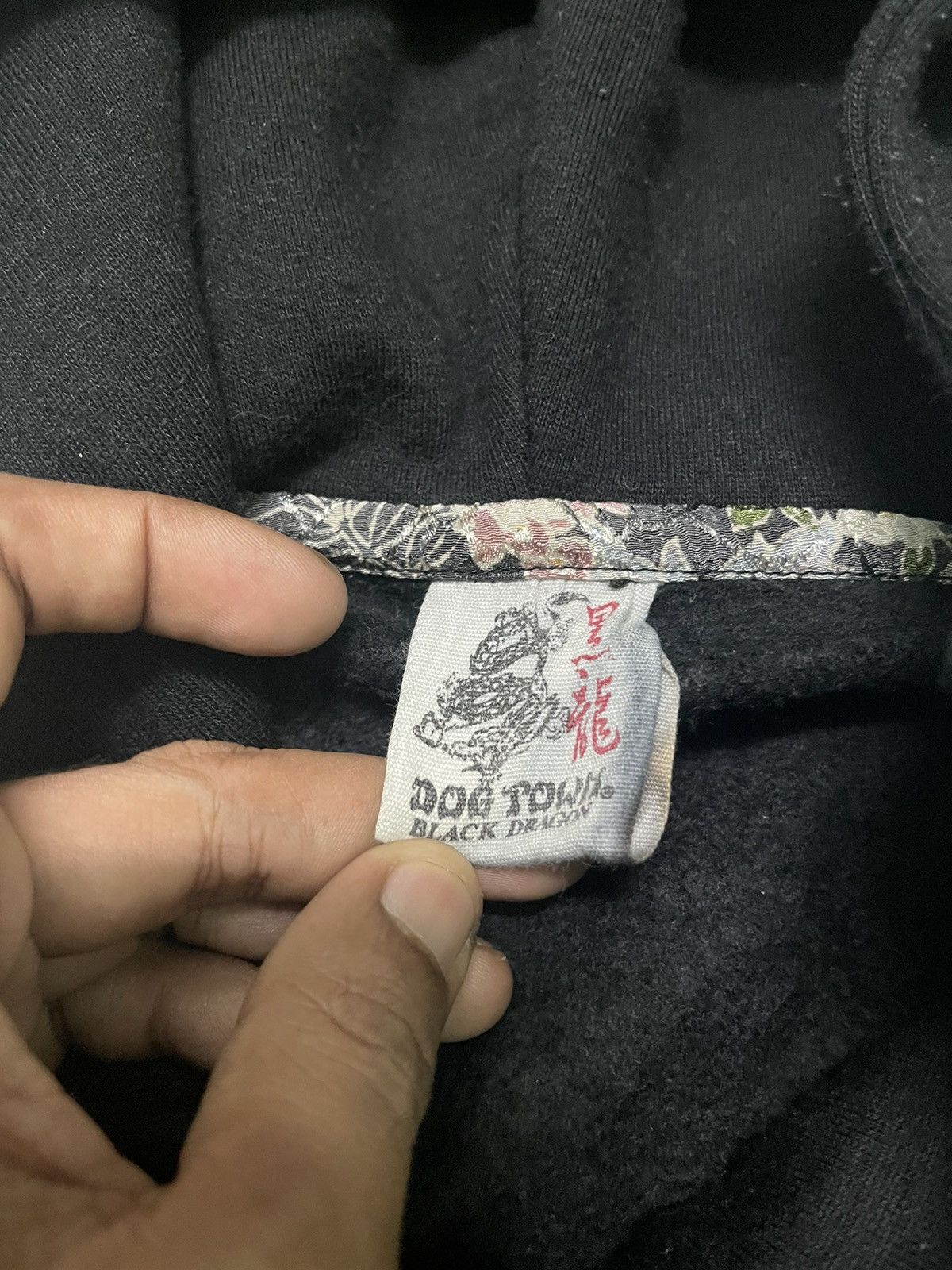 Dogtown 2000s DOG TOWN BLACK DRAGON HOODIE JACKET RARE DESIGN Size US XL / EU 56 / 4 - 11 Thumbnail