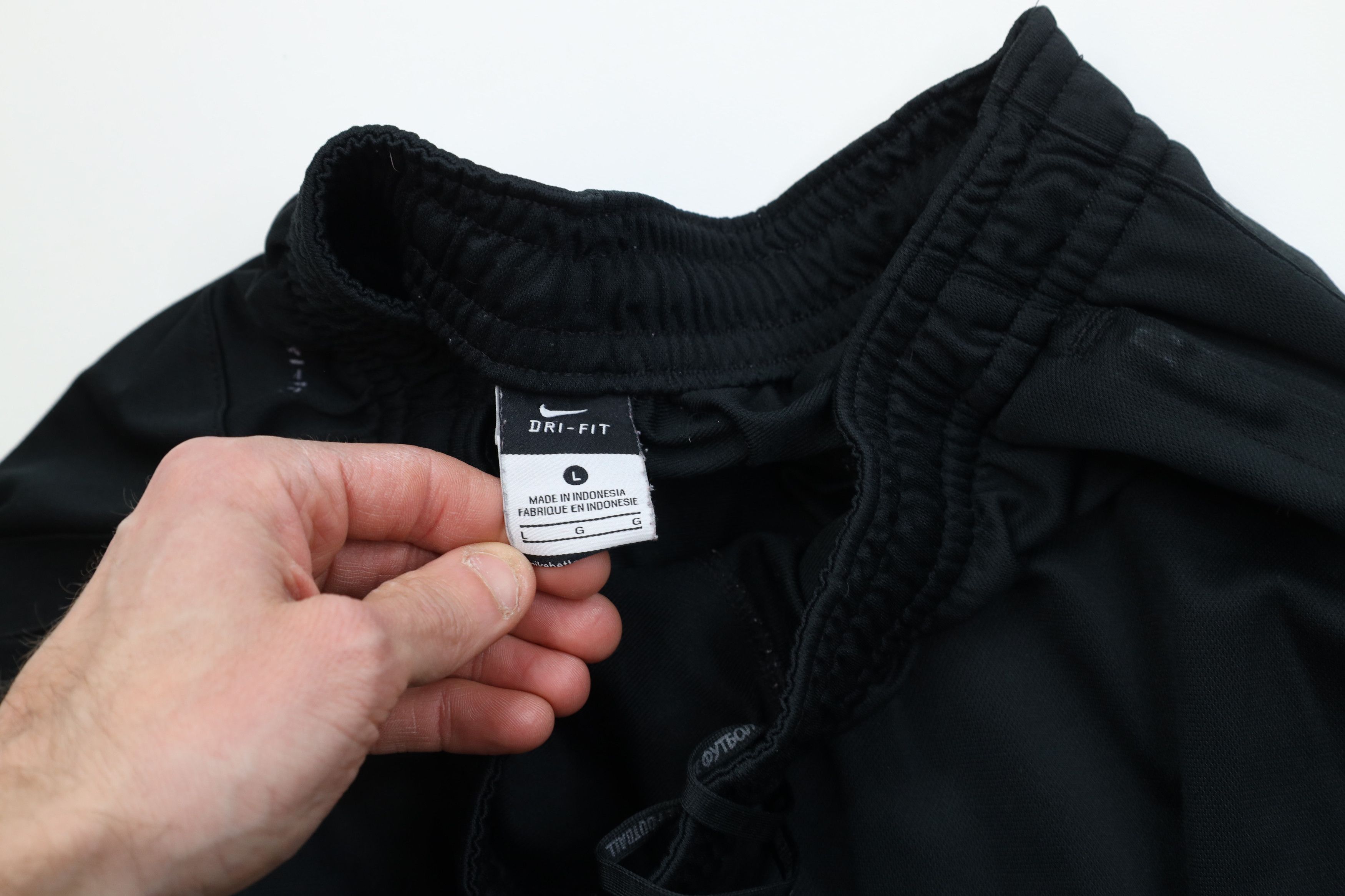 Nike Vintage Y2K Nike Swoosh Tapered Leg Soccer Warm Up Pants Size US 36 / EU 52 - 8 Thumbnail