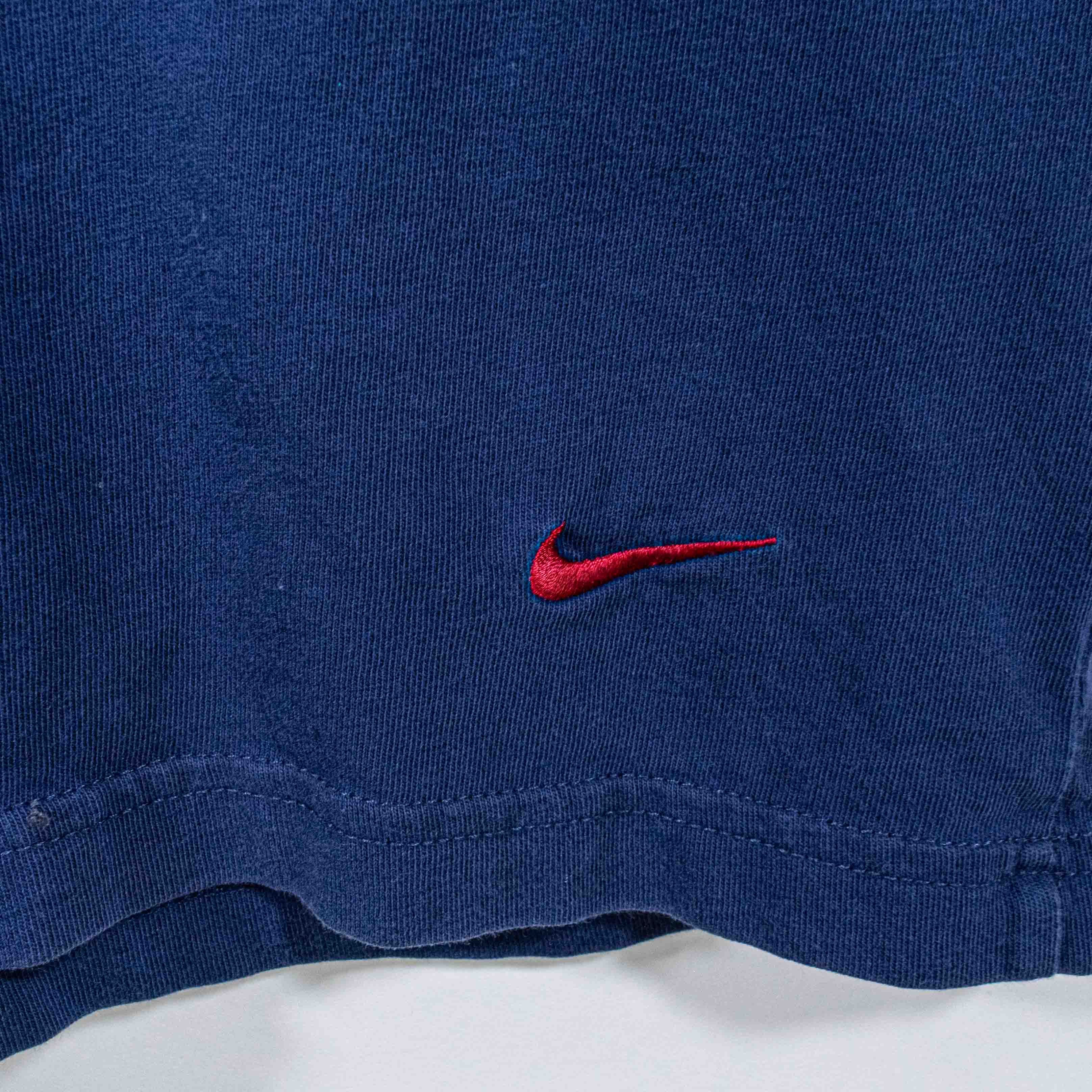 Nike × Vintage FC Barcelona Blaugrana NIKE T-Shirt Y2K Soccer Blokecore Size US L / EU 52-54 / 3 - 5 Thumbnail