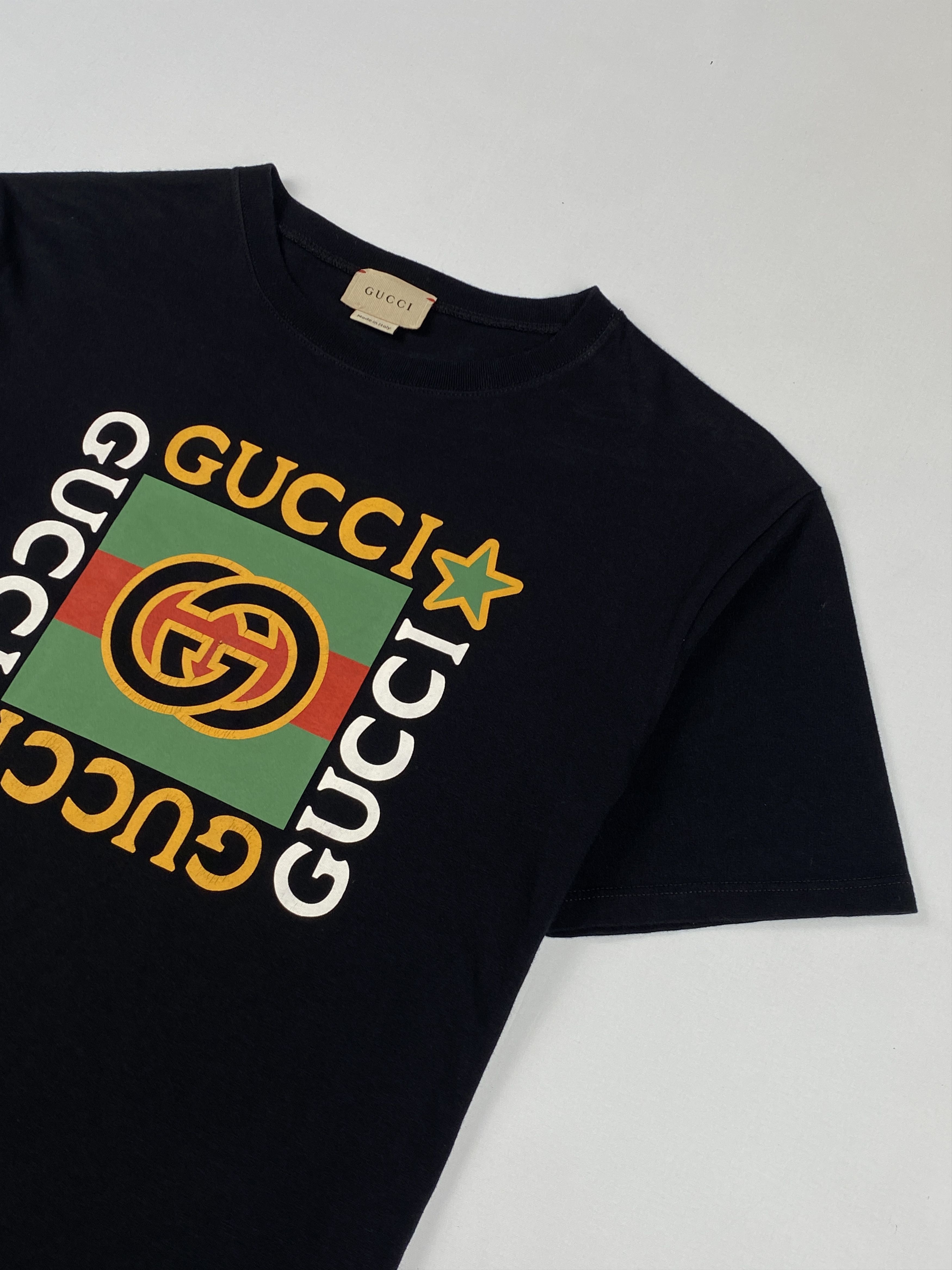 Gucci Box Logo T-Shirt Size US XS / EU 42 / 0 - 5 Thumbnail