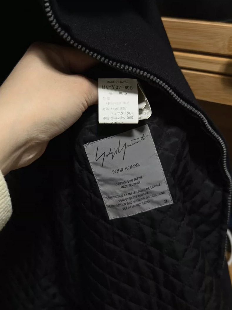 Yohji Yamamoto Yohji Yamamoto 01 aw fur collar patchwork jacket 2503-Nexta Size US L / EU 52-54 / 3 - 6 Thumbnail