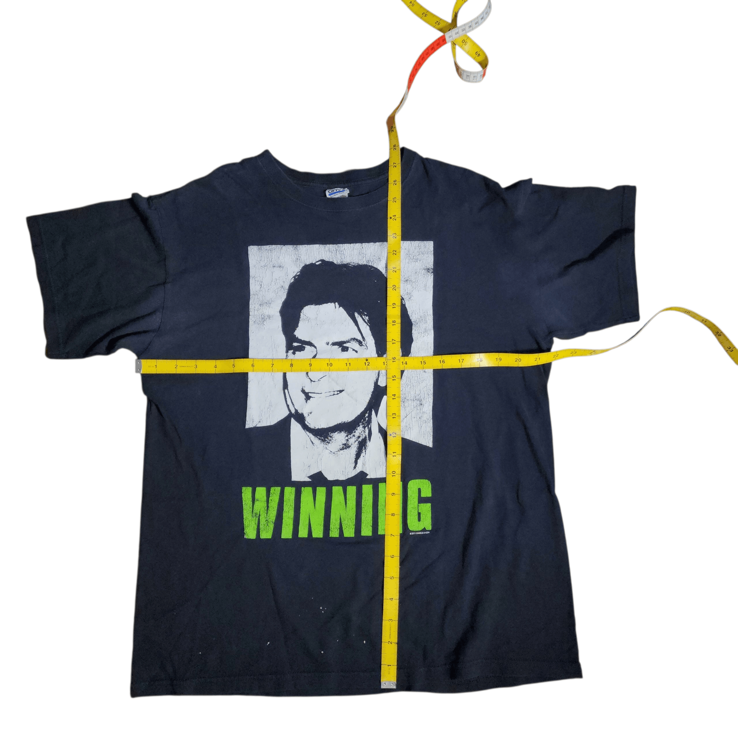 Anvil Charlie Sheen Two and a Half Men shirt Winning Tee Size US L / EU 52-54 / 3 - 7 Thumbnail