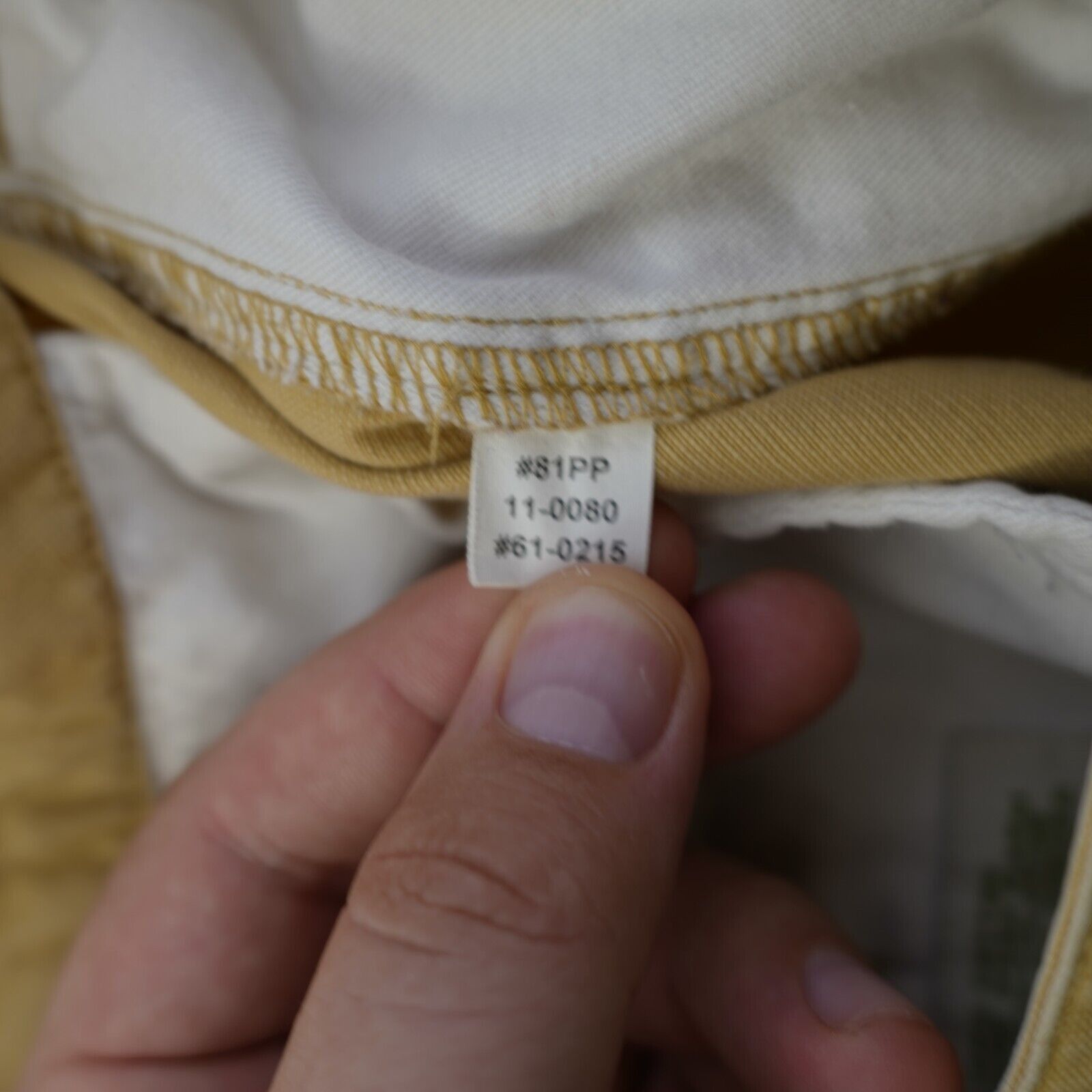 Orvis Orvis Cotton Tan Chino Pants 36/31 Flat Front Mid Rise Size US 36 / EU 52 - 7 Thumbnail