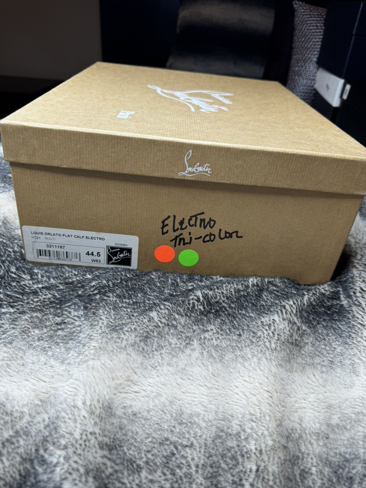 Christian Louboutin Christian Louboutin Flat Calf Electro Multi Size US 11.5 / EU 44-45 - 11 Thumbnail