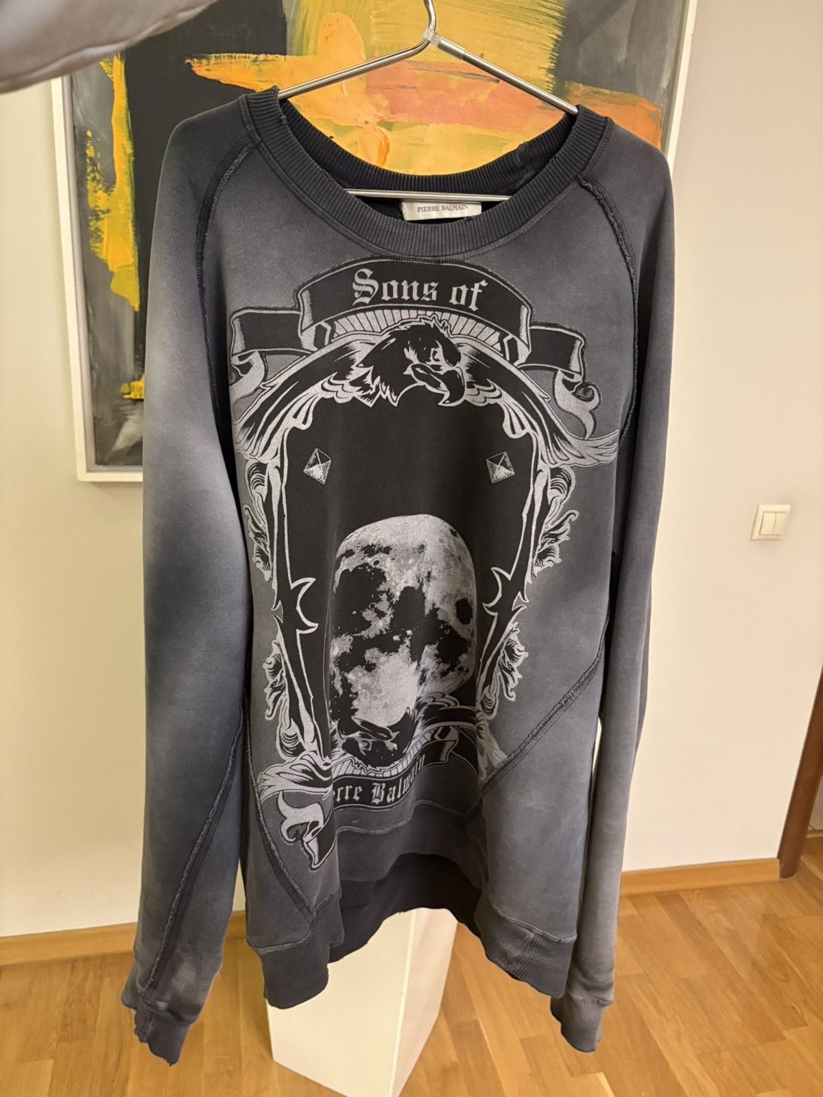 Balmain Balmain “Sons Of Pierre Balmain” Sweatshirt Size US XL / EU 56 / 4 - 1 Thumbnail